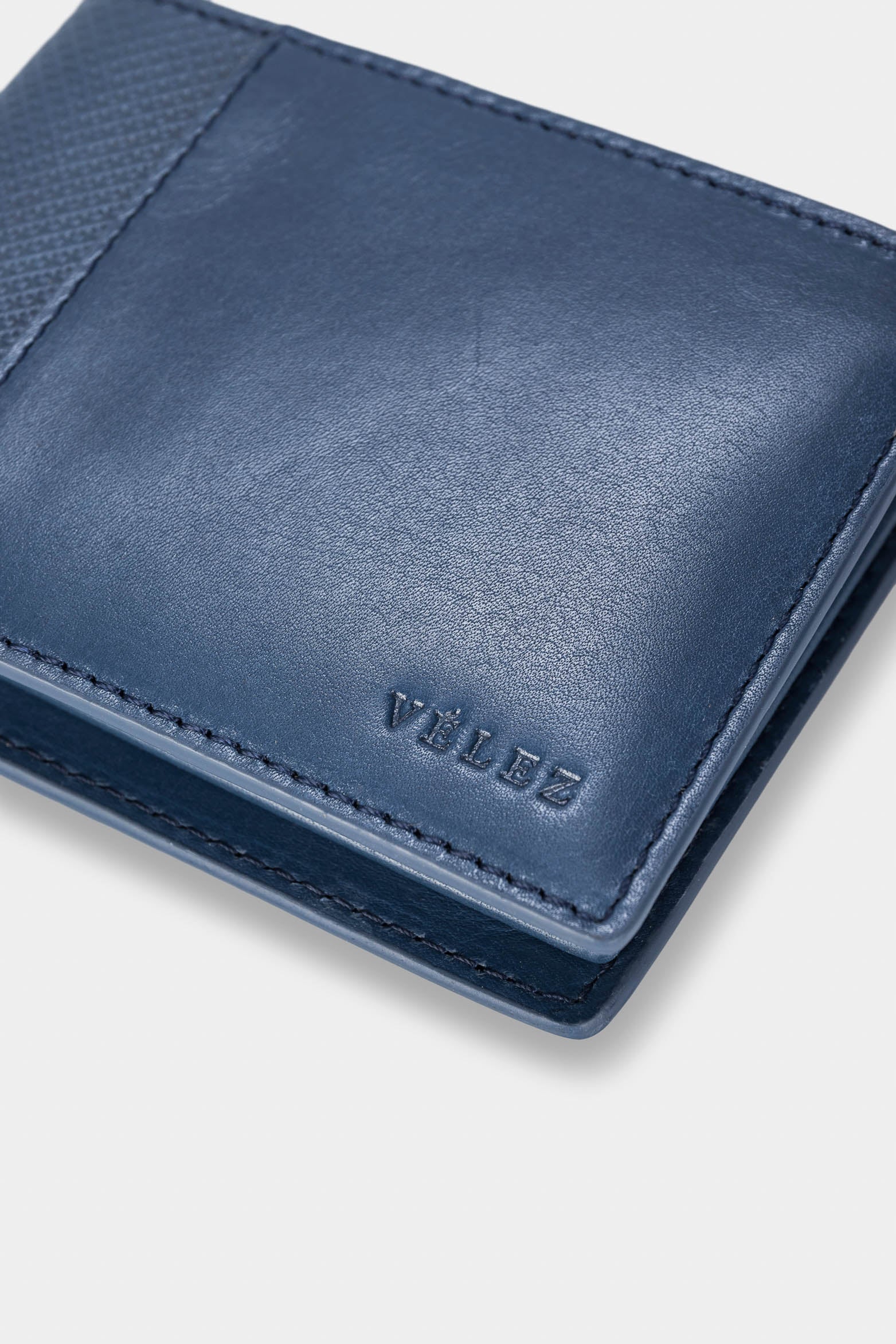 Men’s Draco Leather Wallet Mixed Textures - Image 4