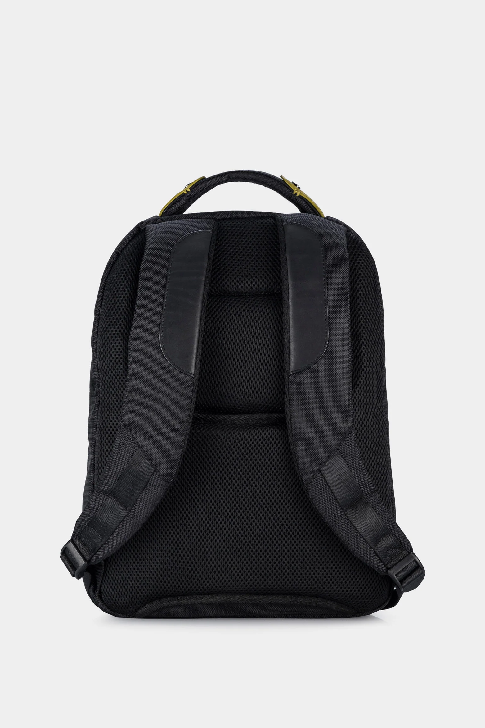 Men’s Living Multifunctional Backpack in Canvas with Leather Details - Image 3