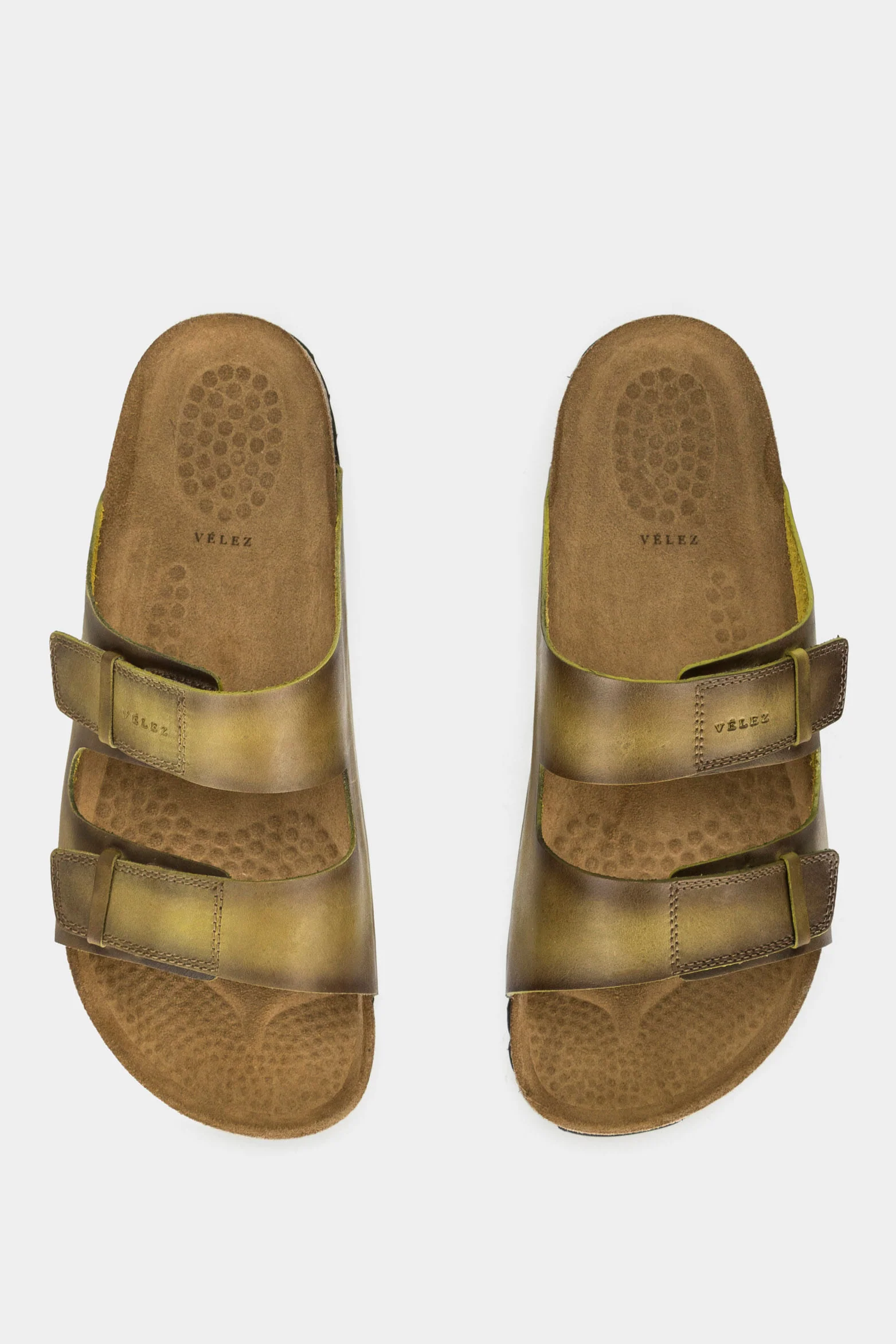 Men’s Lugano Sandals in Smooth Leather with Ergonomic Insole - Image 7