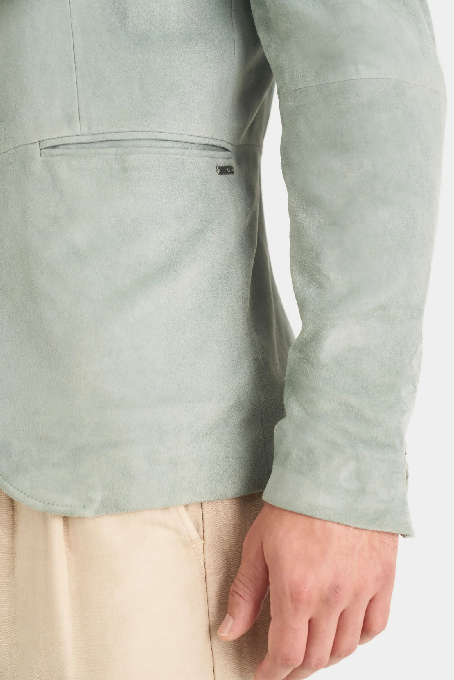 Men`s Niger Suede Blazer - Semi-Fitted - Image 4