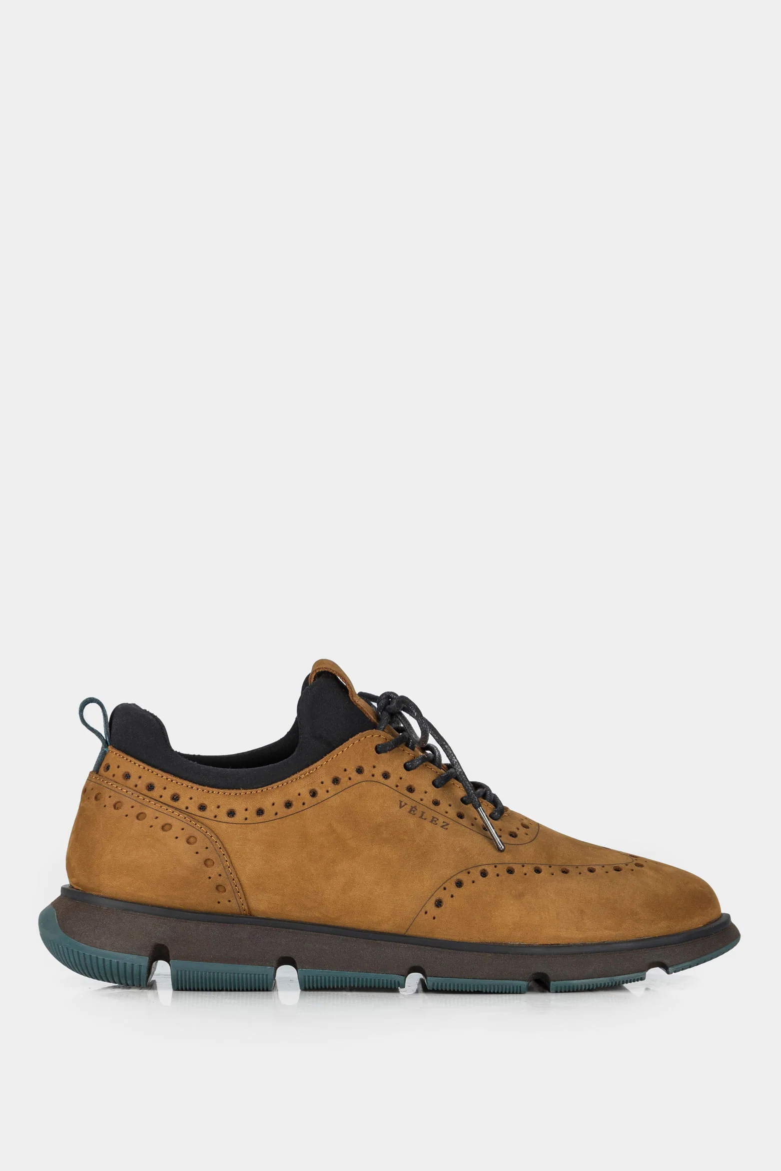Men's Apple Leather Sneakers with Sporty Details