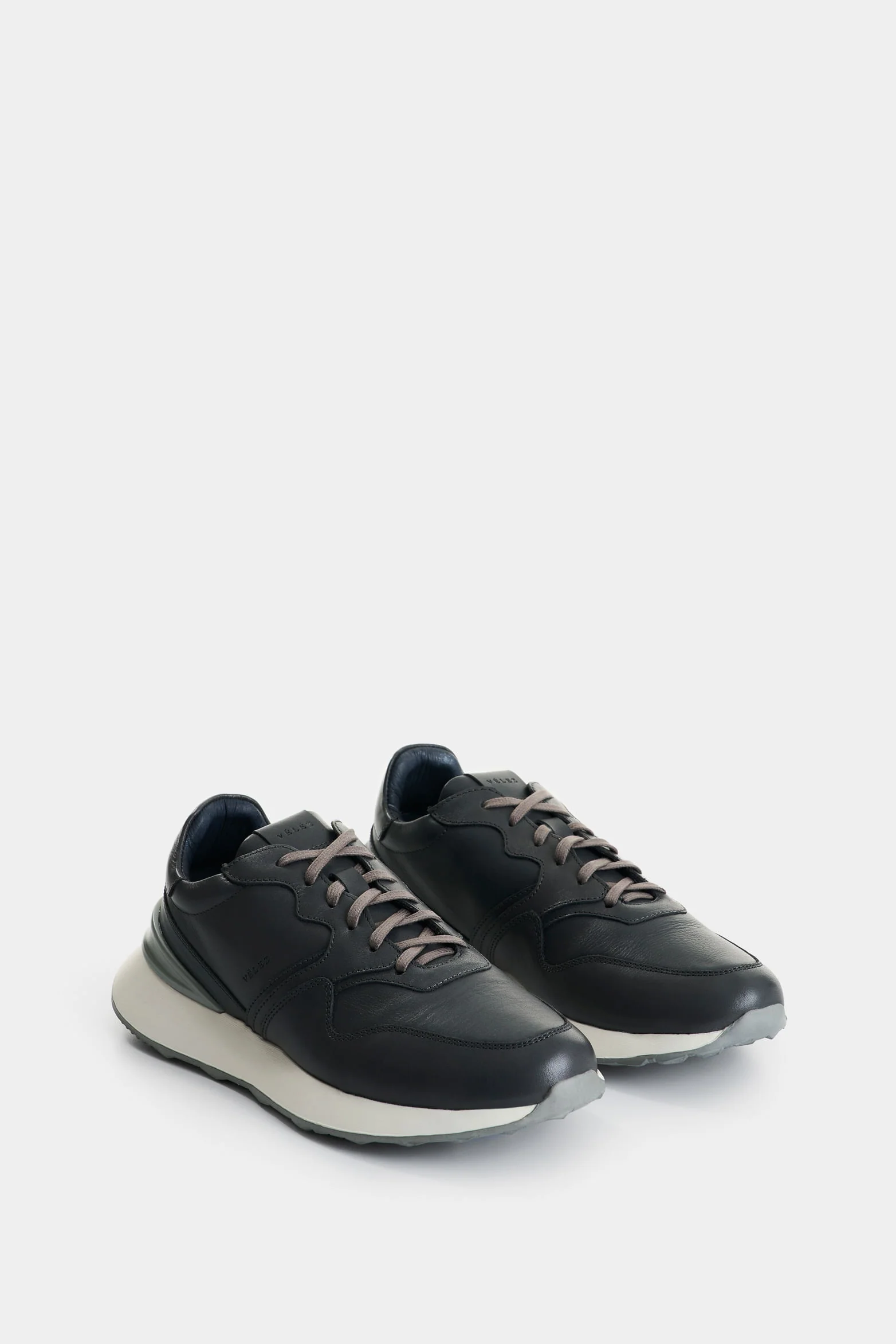 Men's Cooper 3 Leather Sneakers with Contrast Spoiler - Image 2