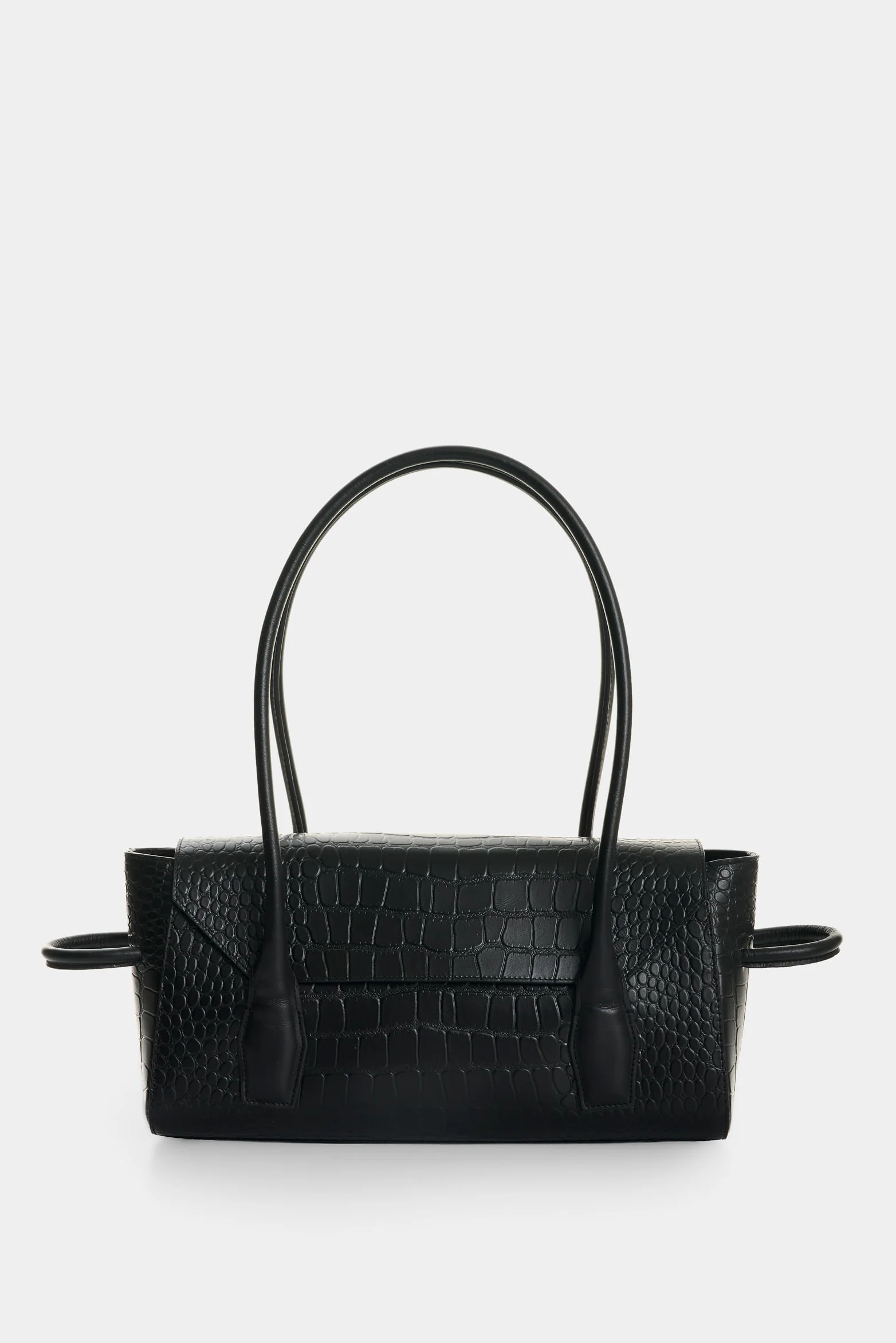 Men's Croco Leather Crossbody Bag