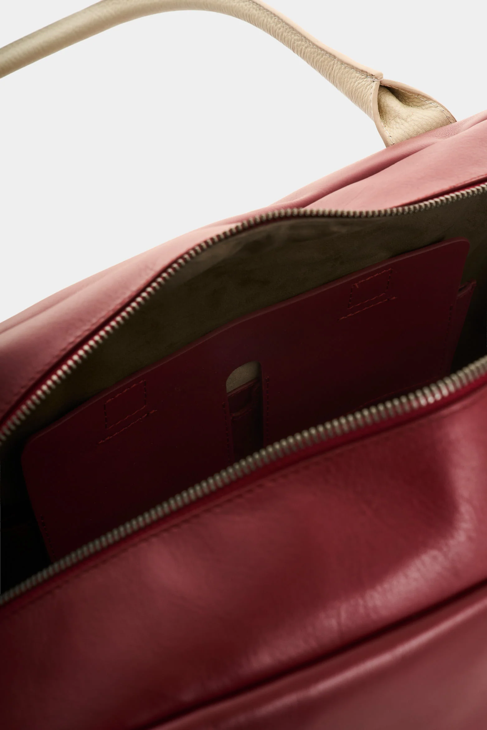 Men's Leather Bowling Bag - Image 5