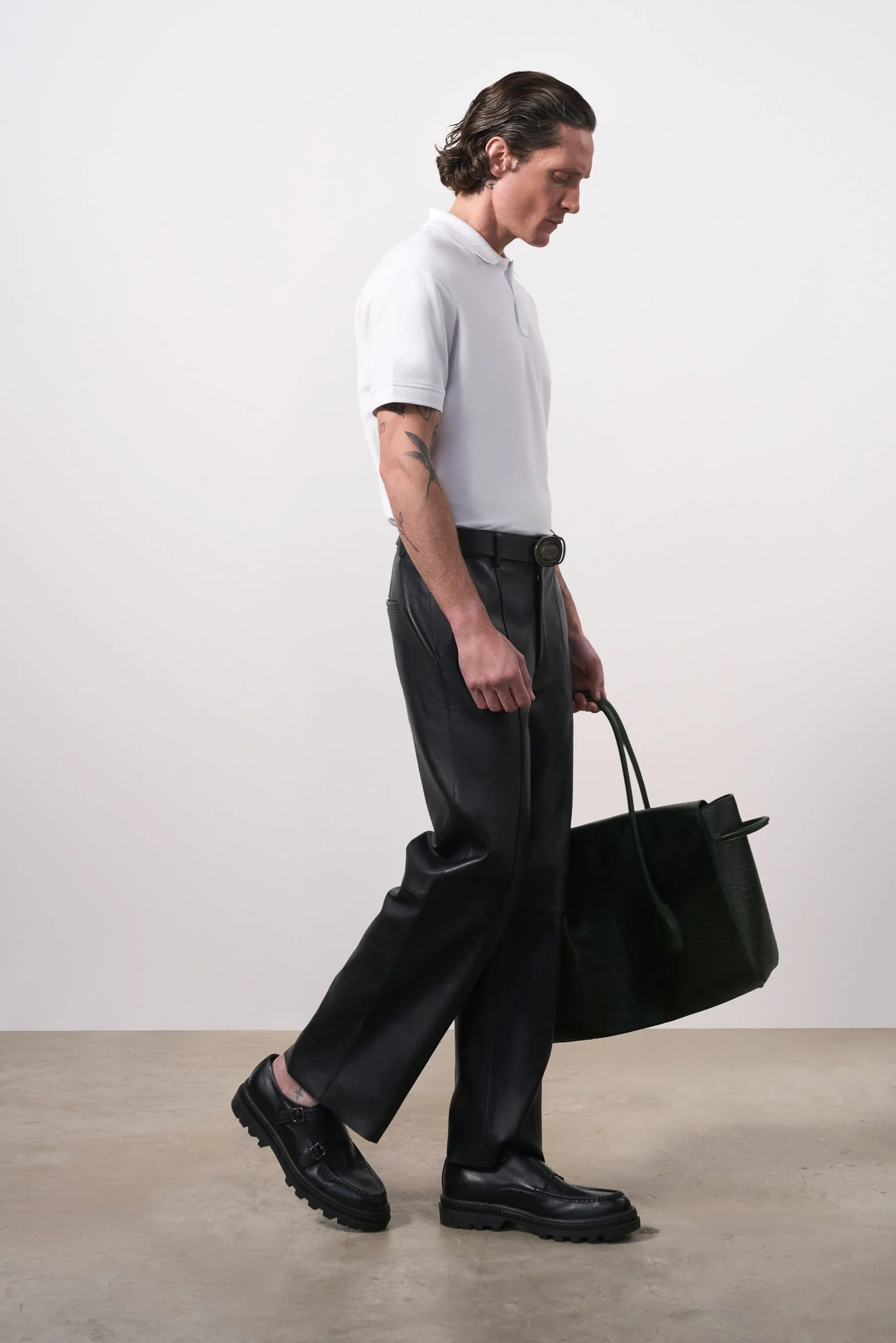 Men's Leather Pants - Image 2