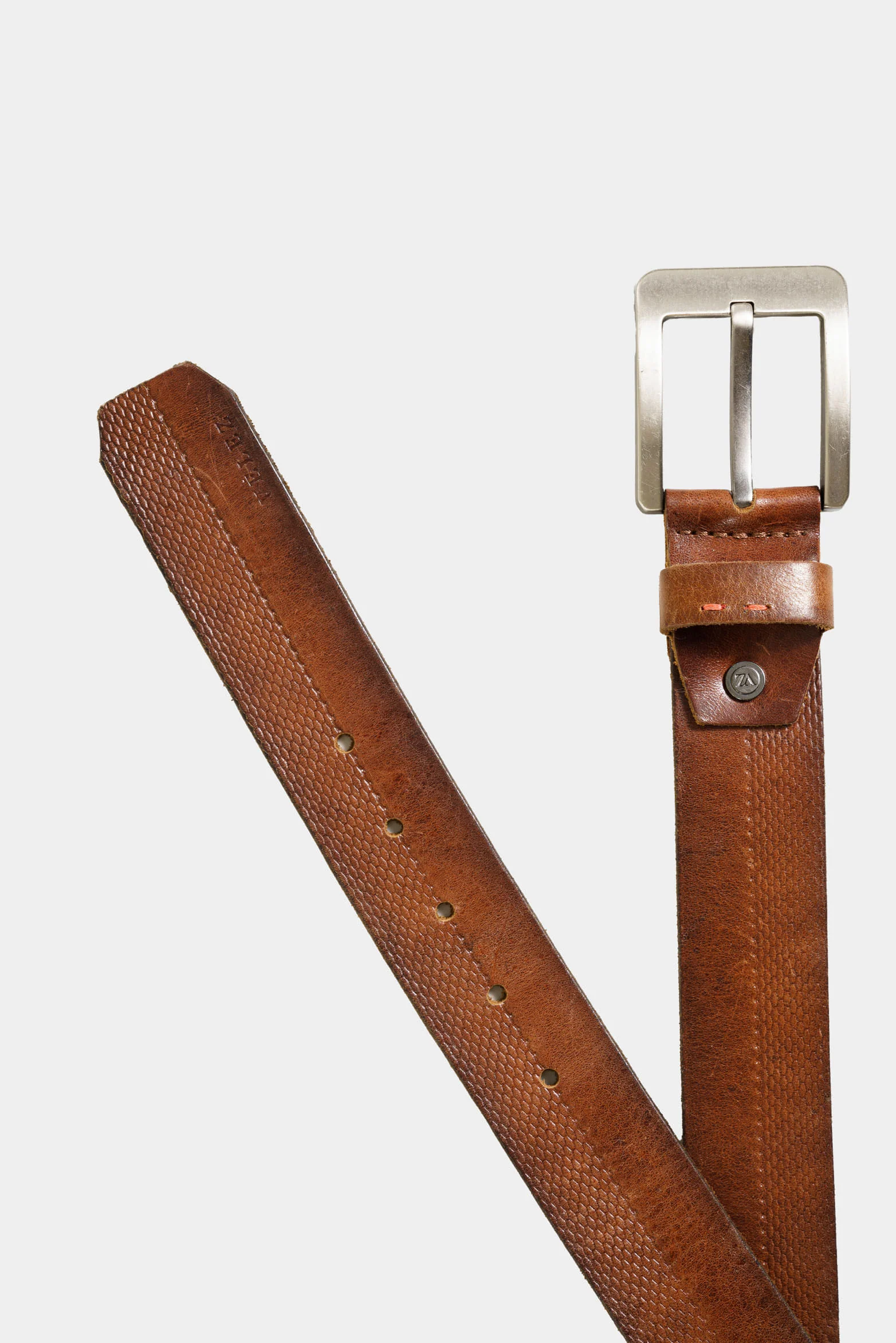 Men's Match Leather Belt - Image 3
