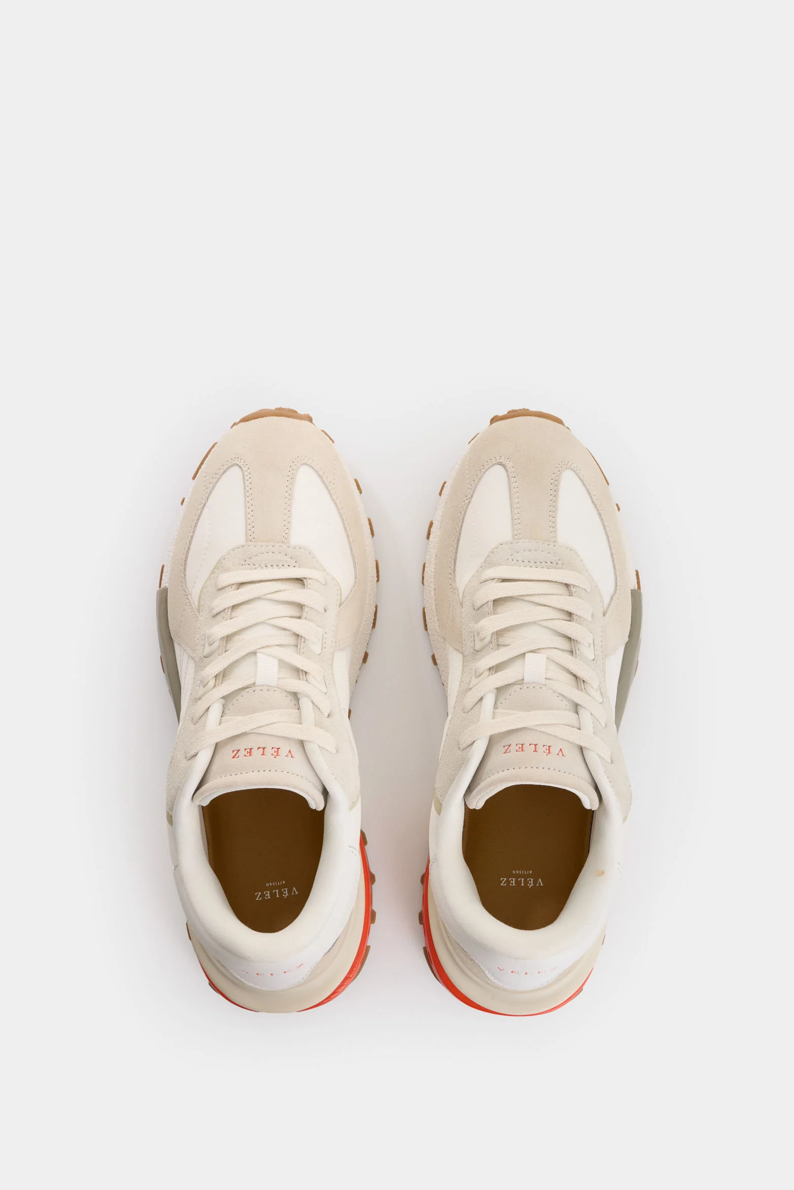 Men's Phyton Leather and Canvas Sneakers with a Sporty Silhouette - Image 4