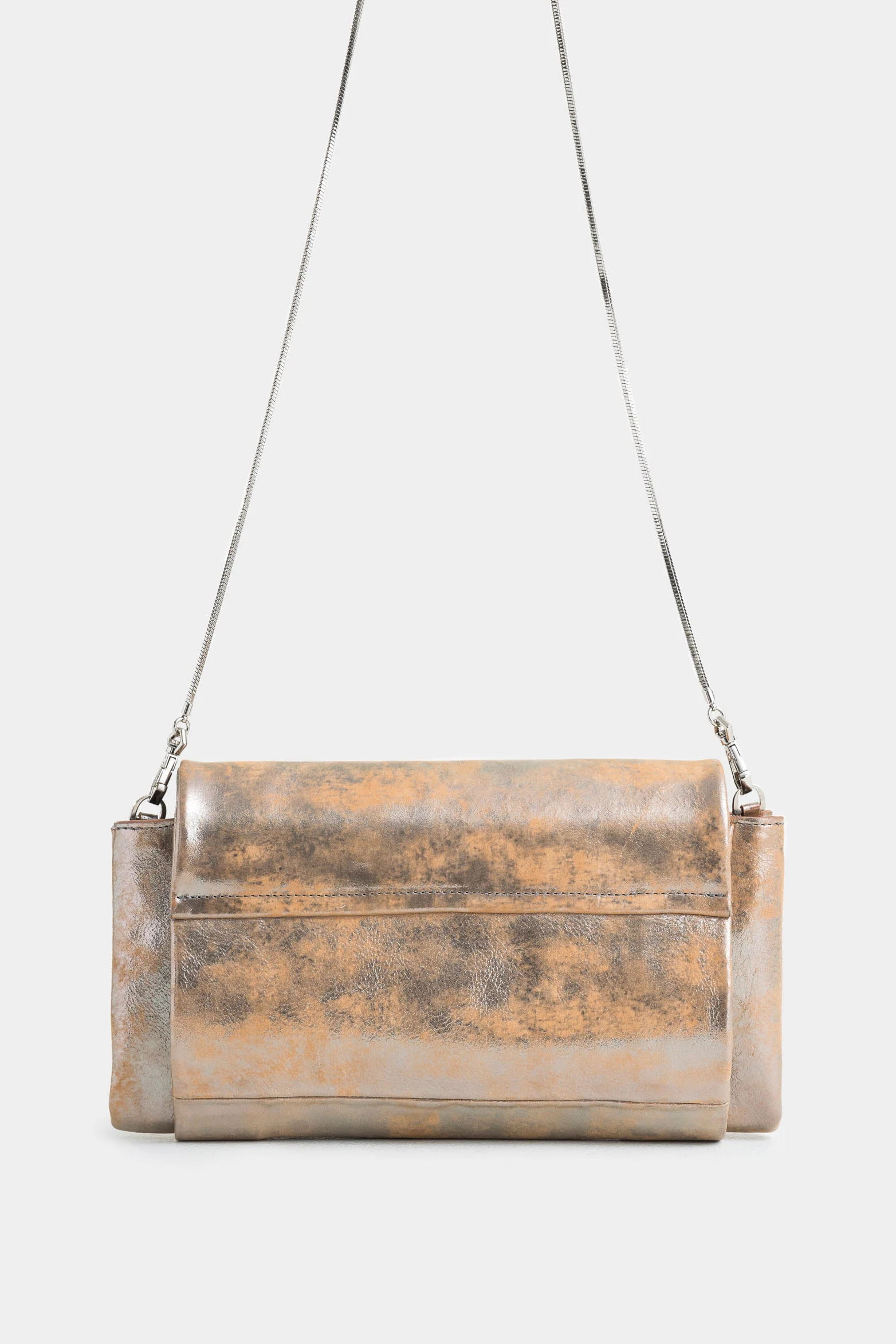 Mentha Bowling Leather Bag for Women with Bee Embossing - Image 3