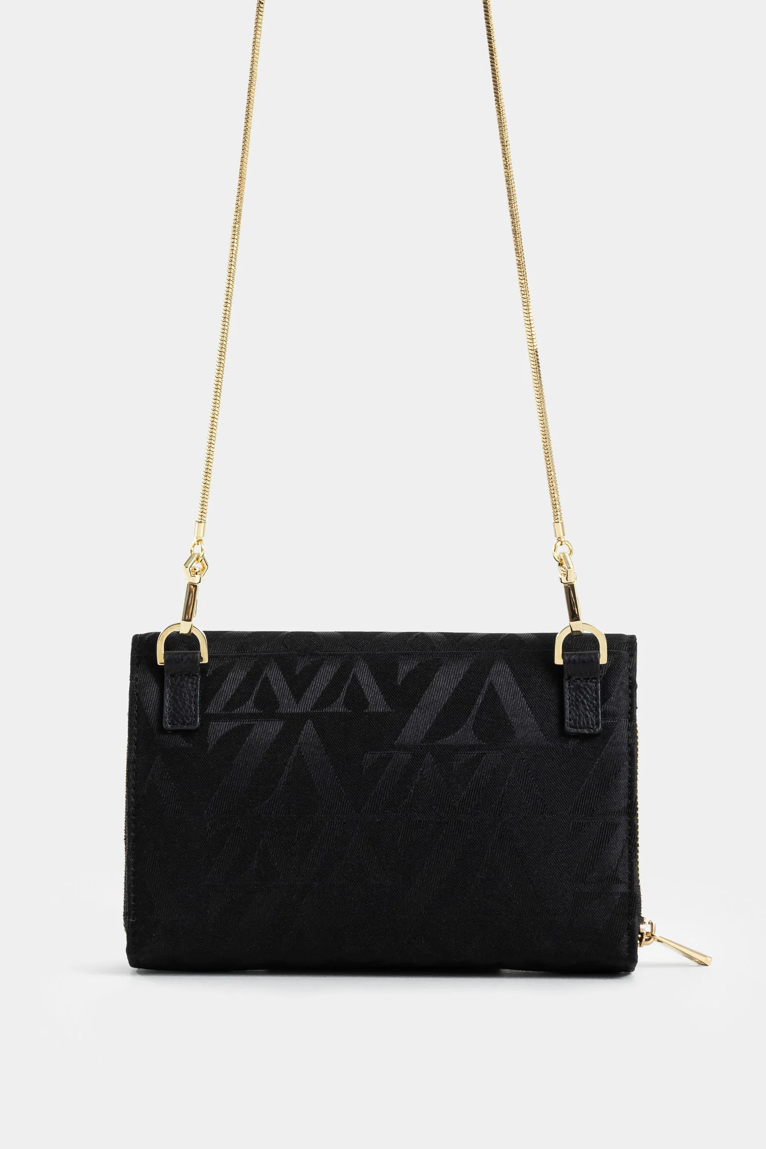 Mini Abi Leather and Canvas Monogram Handbag for Women - Image 3