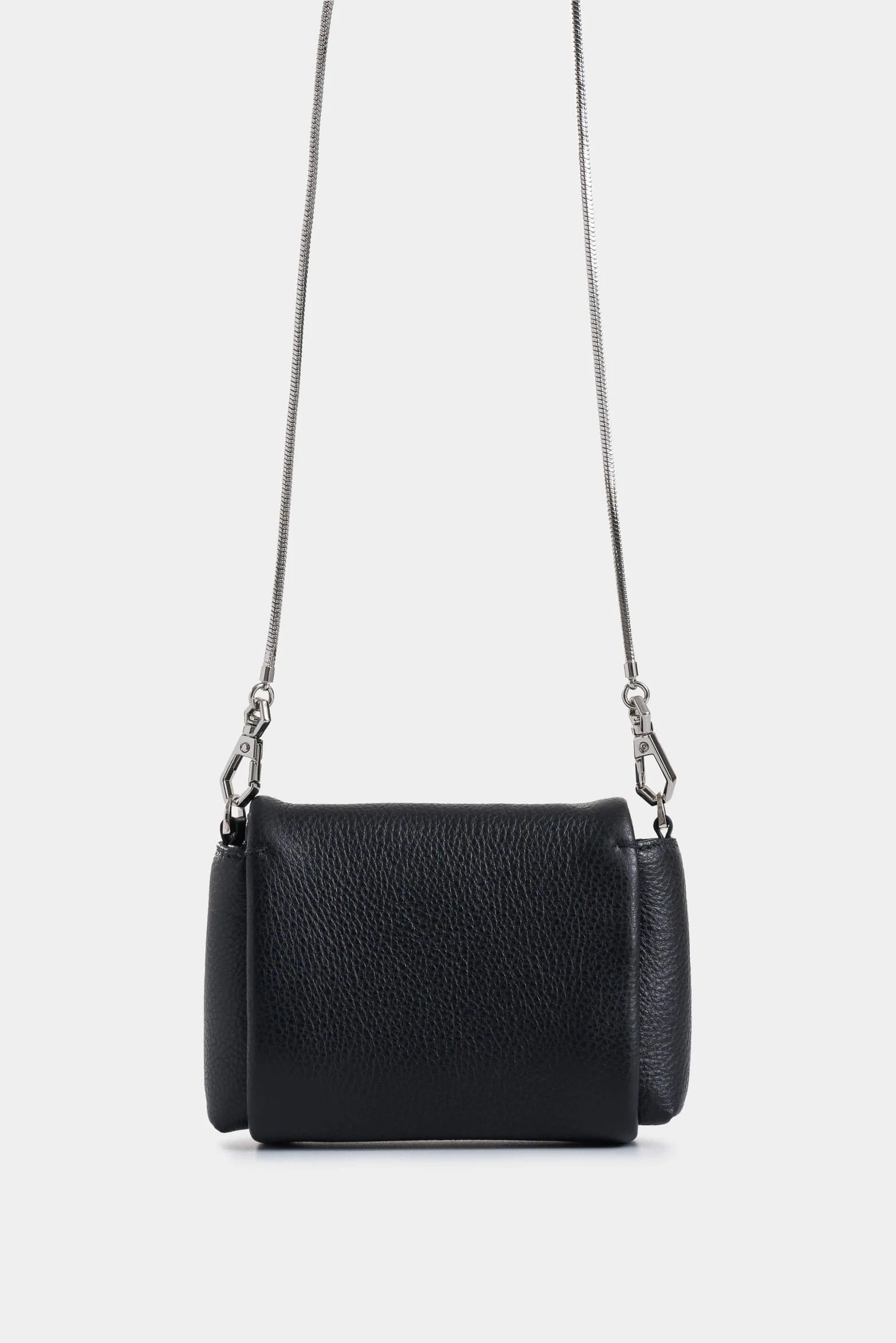 Mini Leather Card Holder for Women with Removable Chain - Image 3