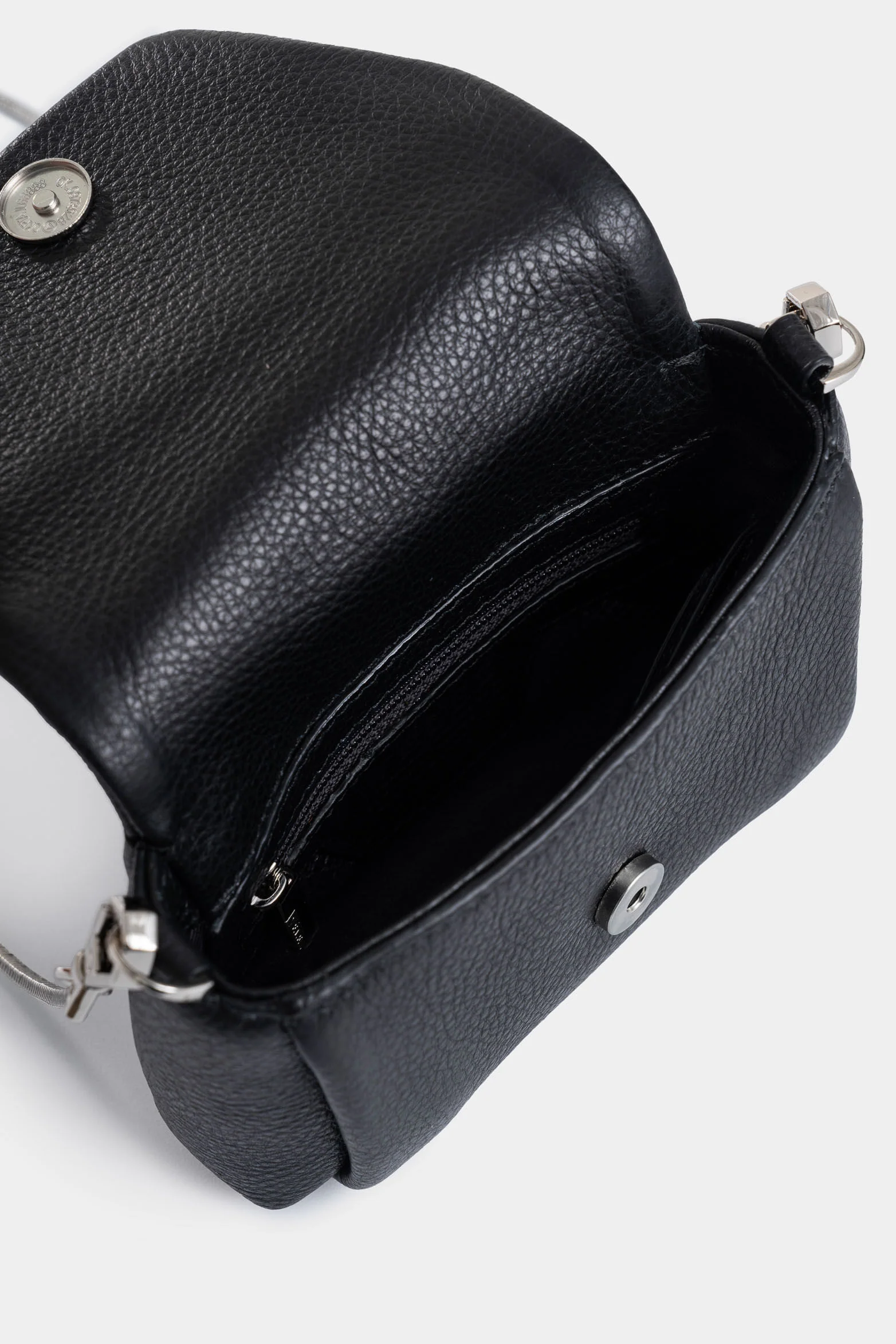 Mini Leather Card Holder for Women with Removable Chain - Image 5