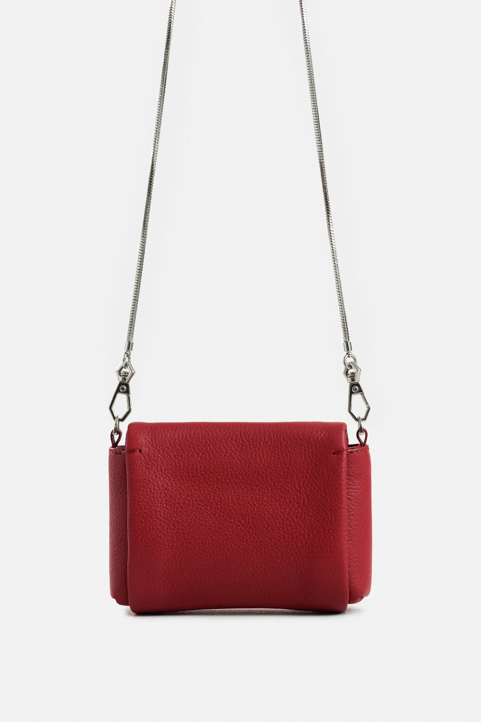 Mini Lili Leather Card Holder for Women with Removable Chain - Image 3