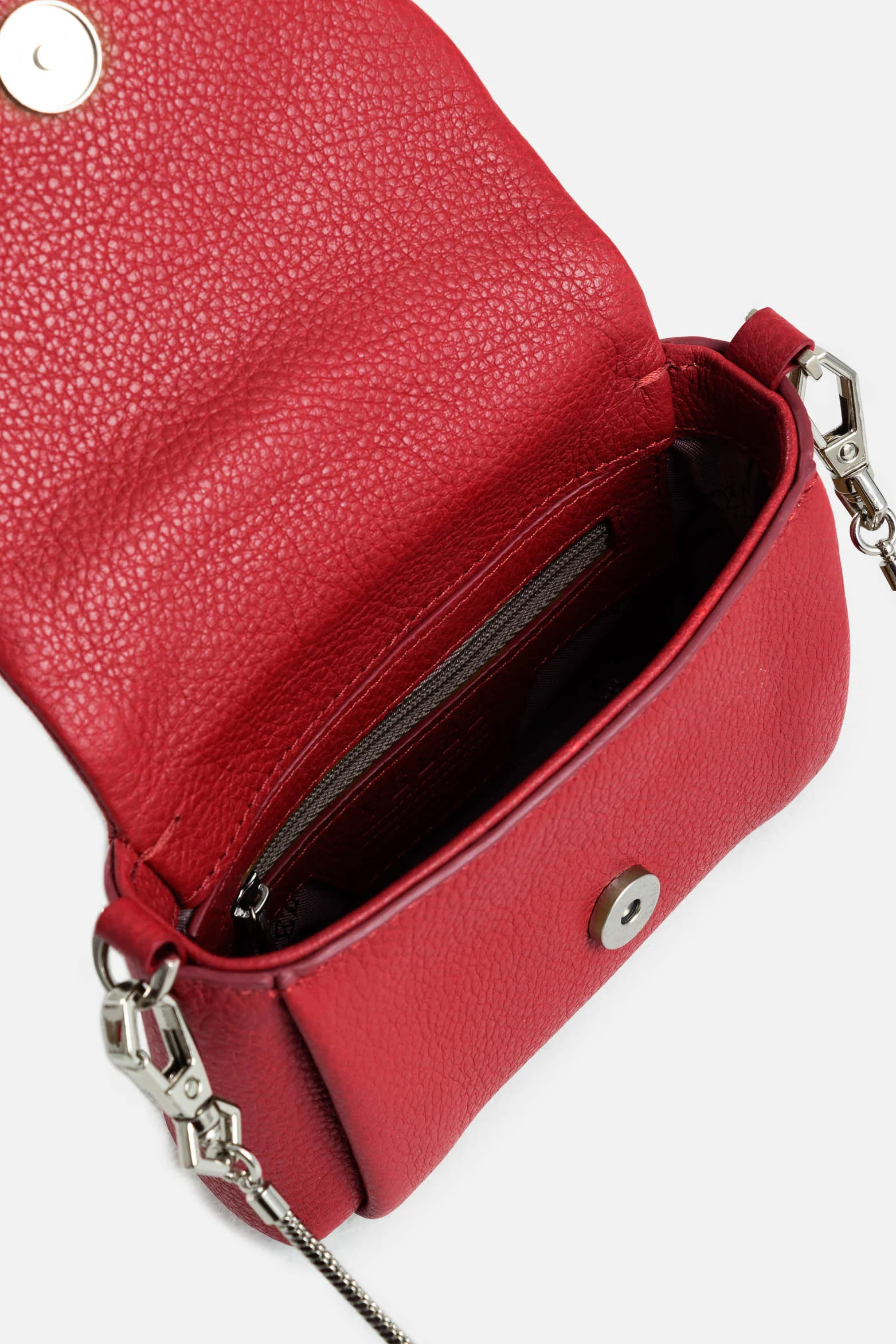 Mini Lili Leather Card Holder for Women with Removable Chain - Image 5