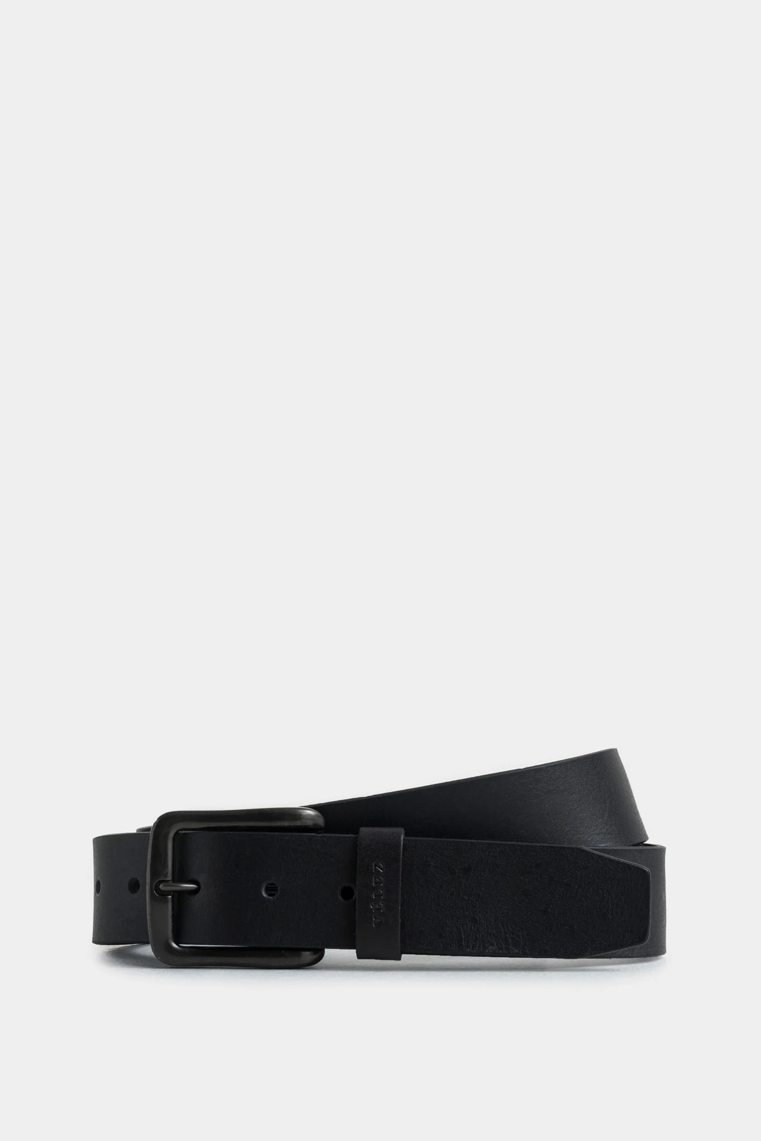 Missouri Leather Belt for Men with Vintage Effect