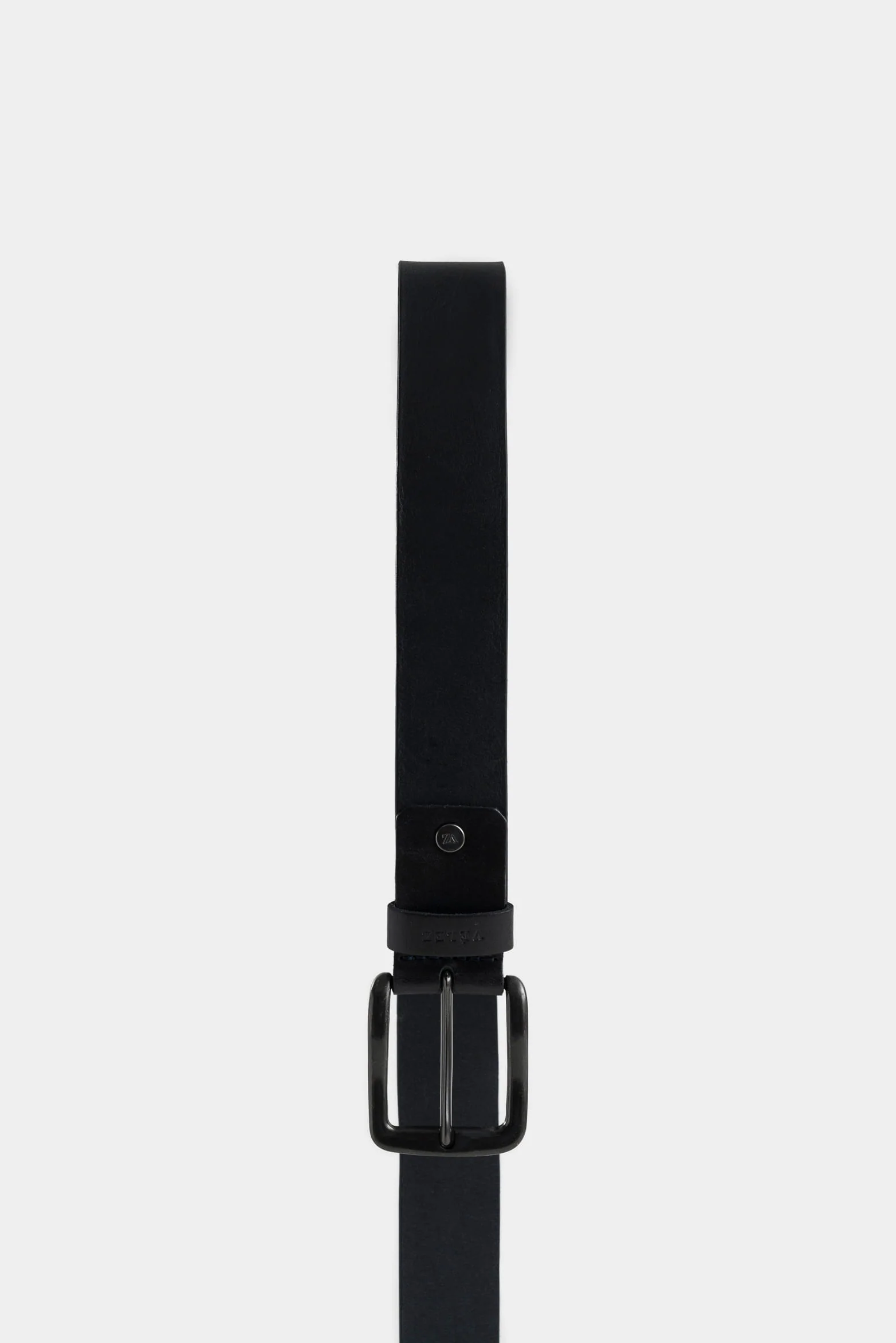 Missouri Leather Belt for Men with Vintage Effect - Image 2