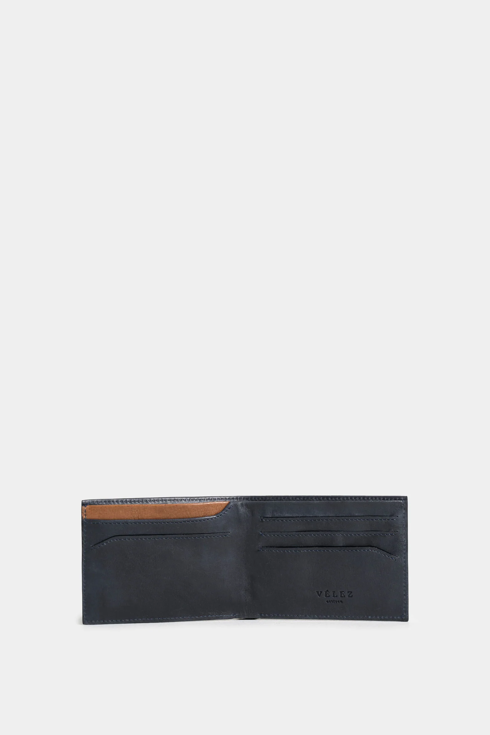 Ontario Leather Wallet for Men with Spaced Outline - Image 2