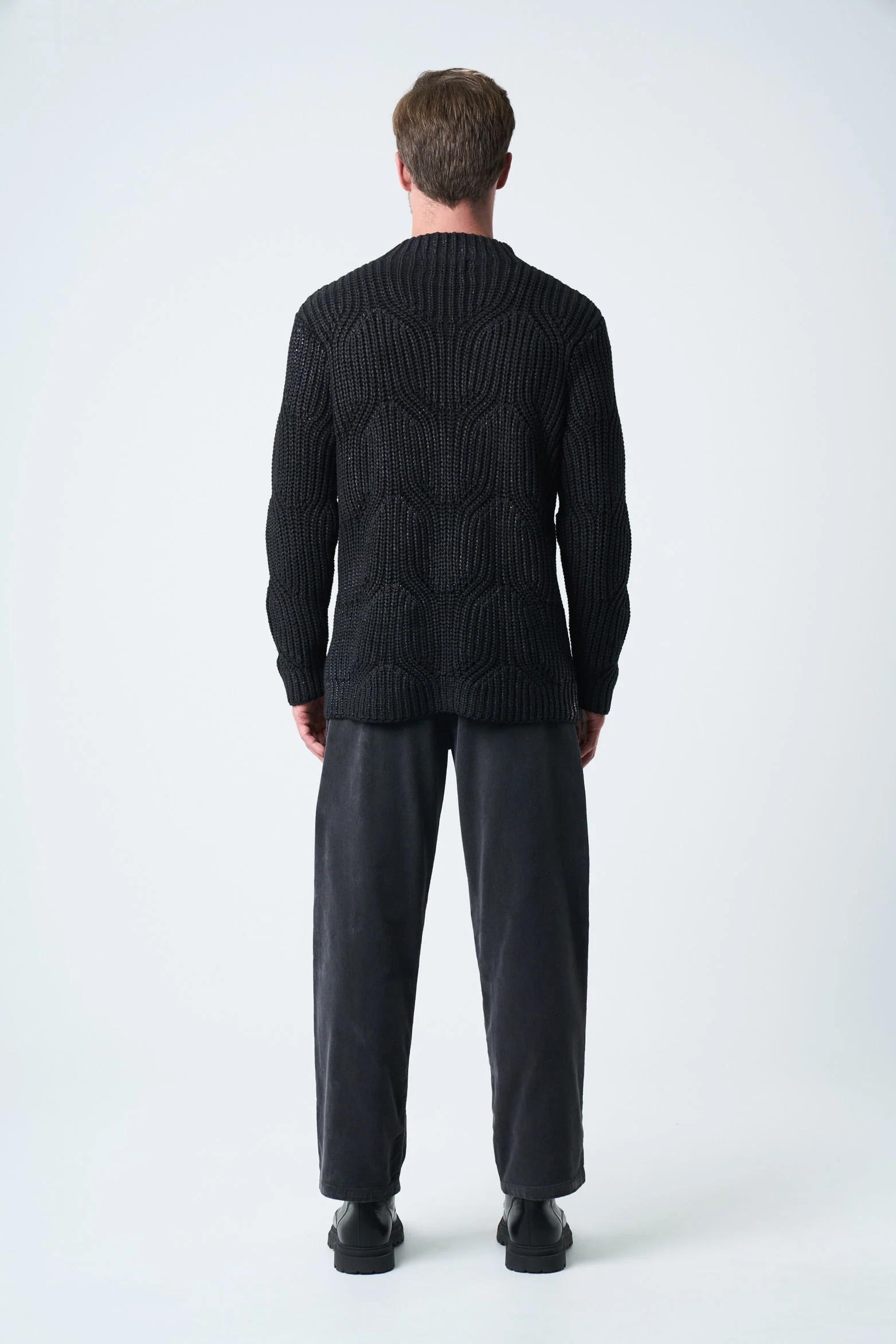 Orion Pleated Pants for Men Semi-Relaxed Fit - Image 3