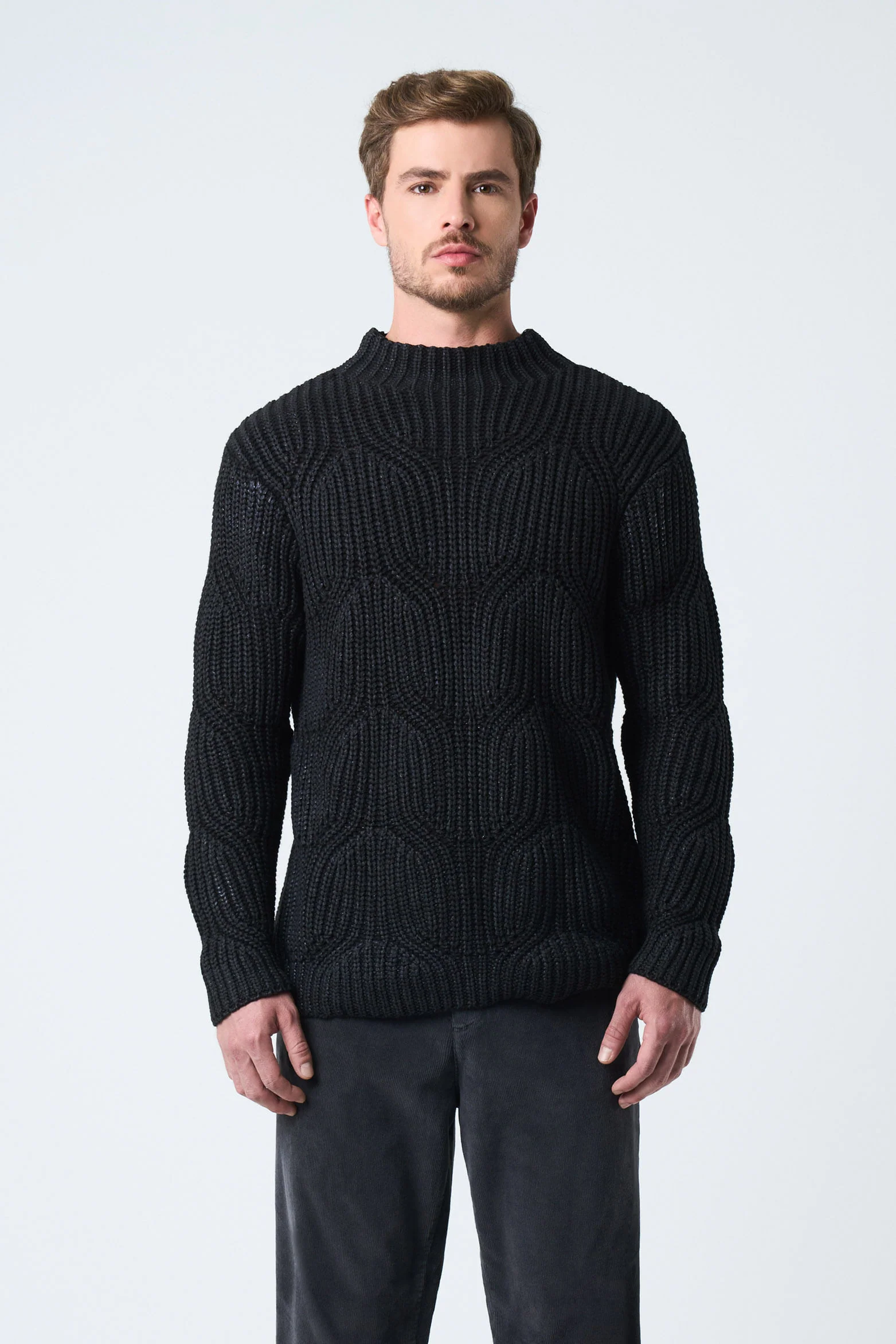 Orion Pleated Pants for Men Semi-Relaxed Fit - Image 4