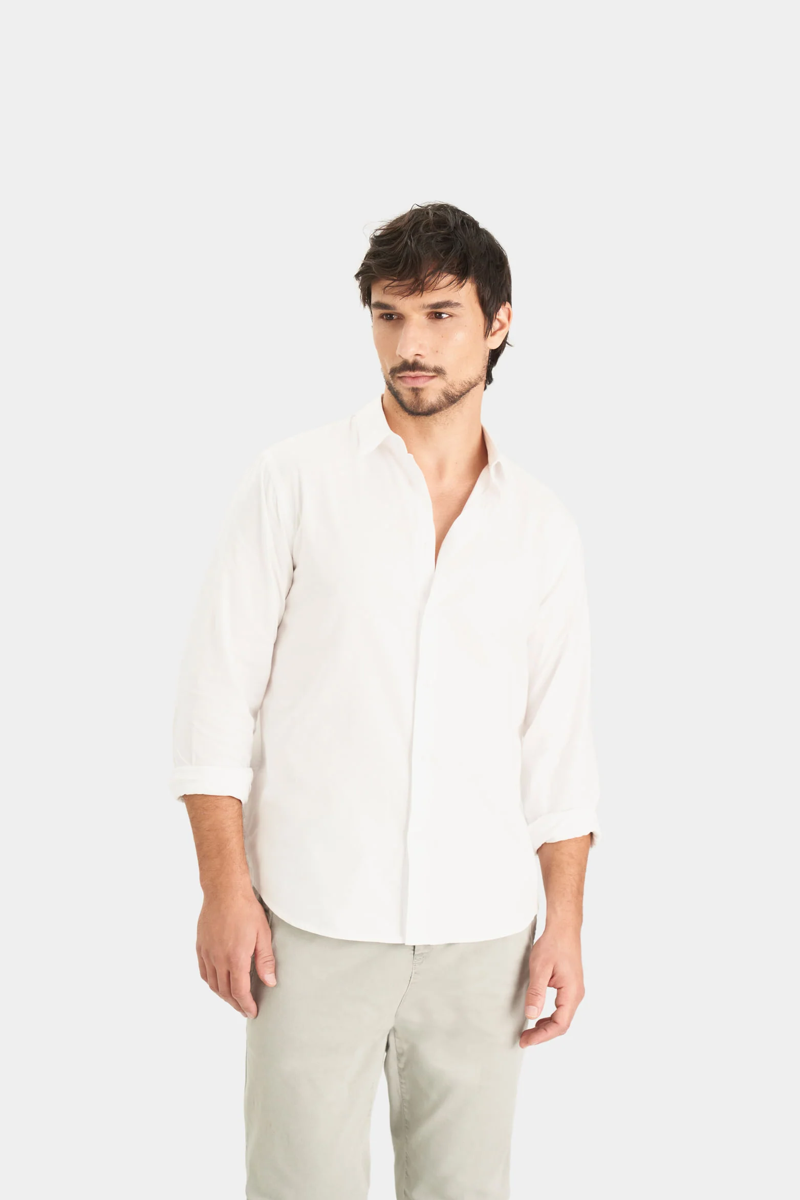 Oxford LongSleeve Shirt for Men SemiFitted