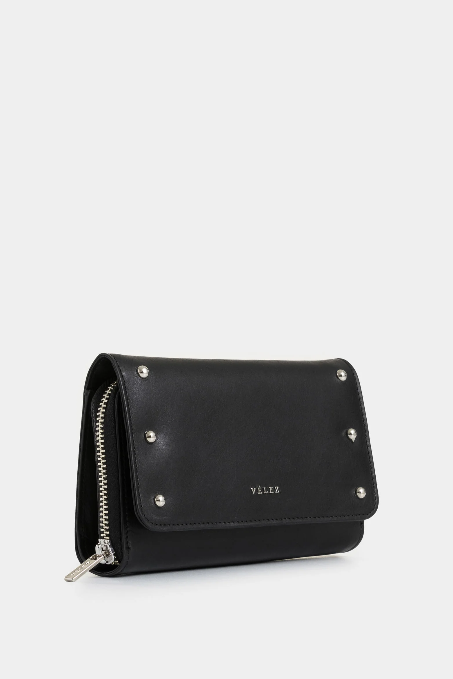 Palma folia leather wallet for women with croc effect - Image 2