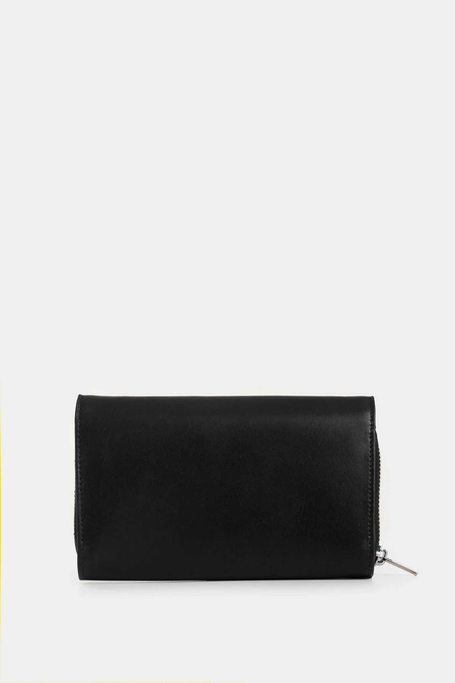 Palma folia leather wallet for women with croc effect - Image 3