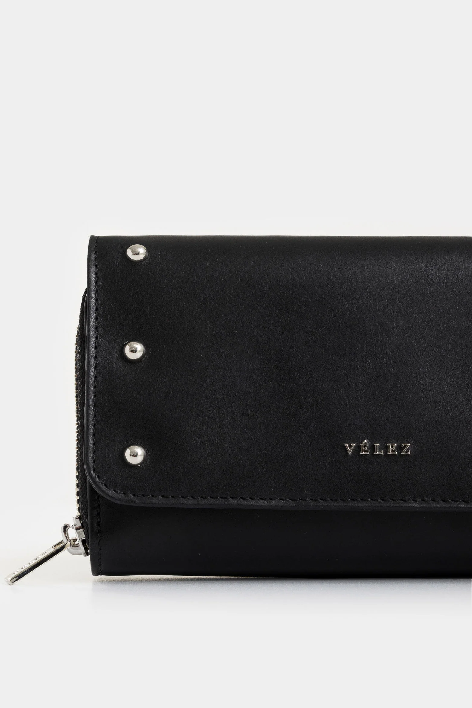 Palma folia leather wallet for women with croc effect - Image 4