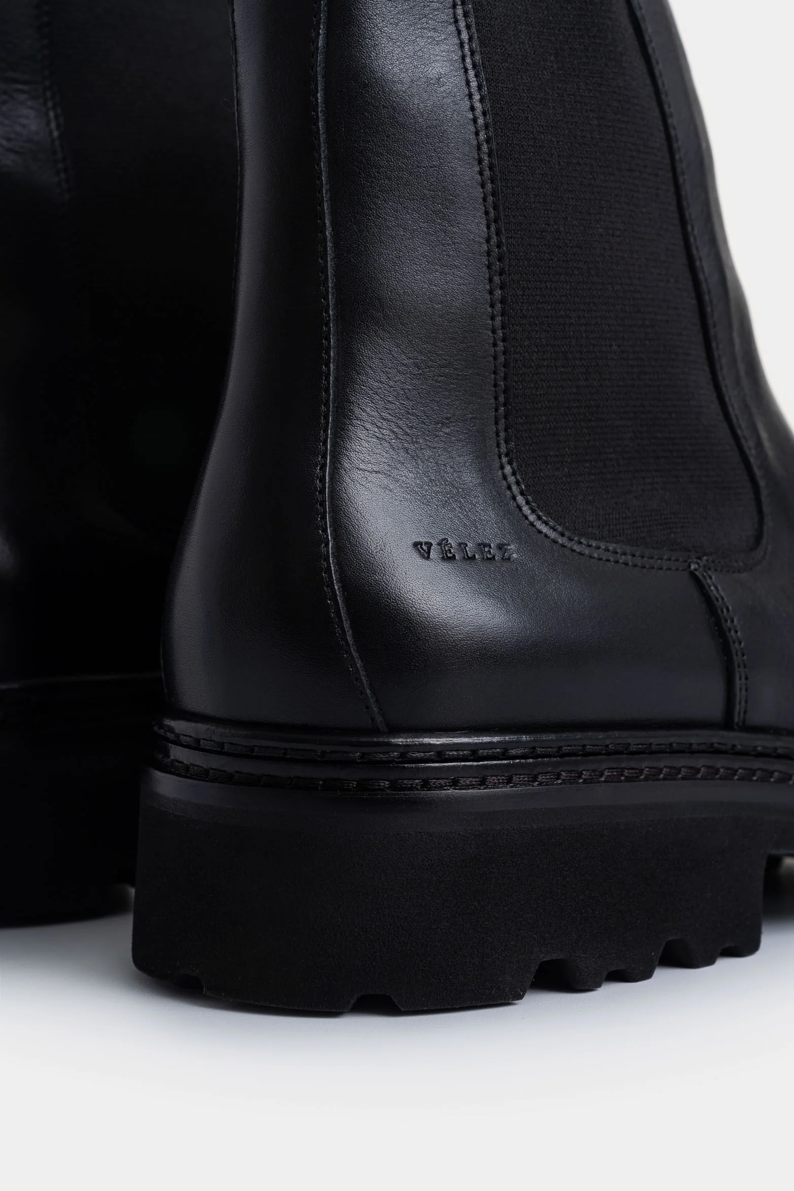 Petra Leather Boots for Men with Lug Sole - Image 6