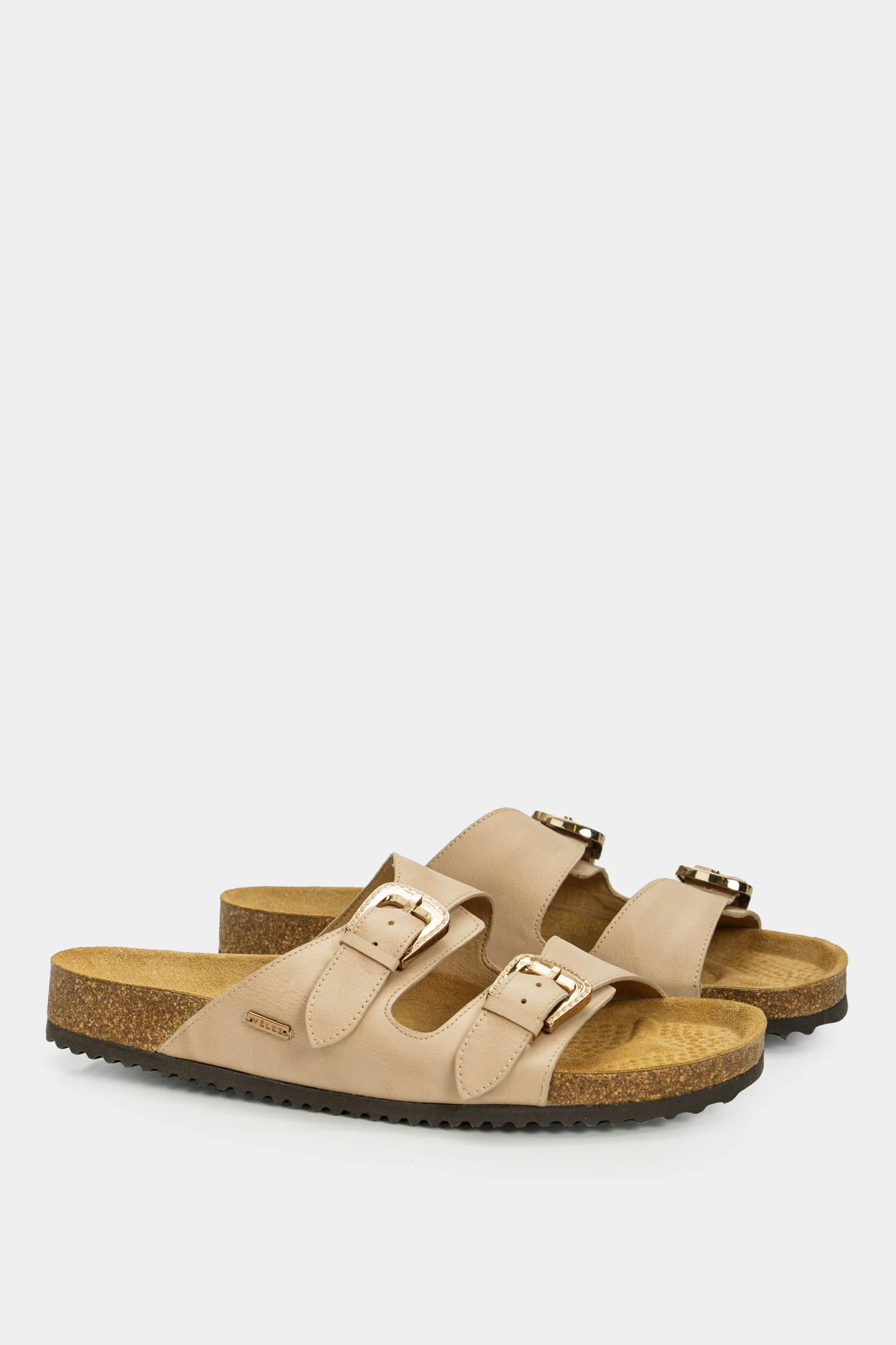 Pilos Flat Leather Sandals - Image 2
