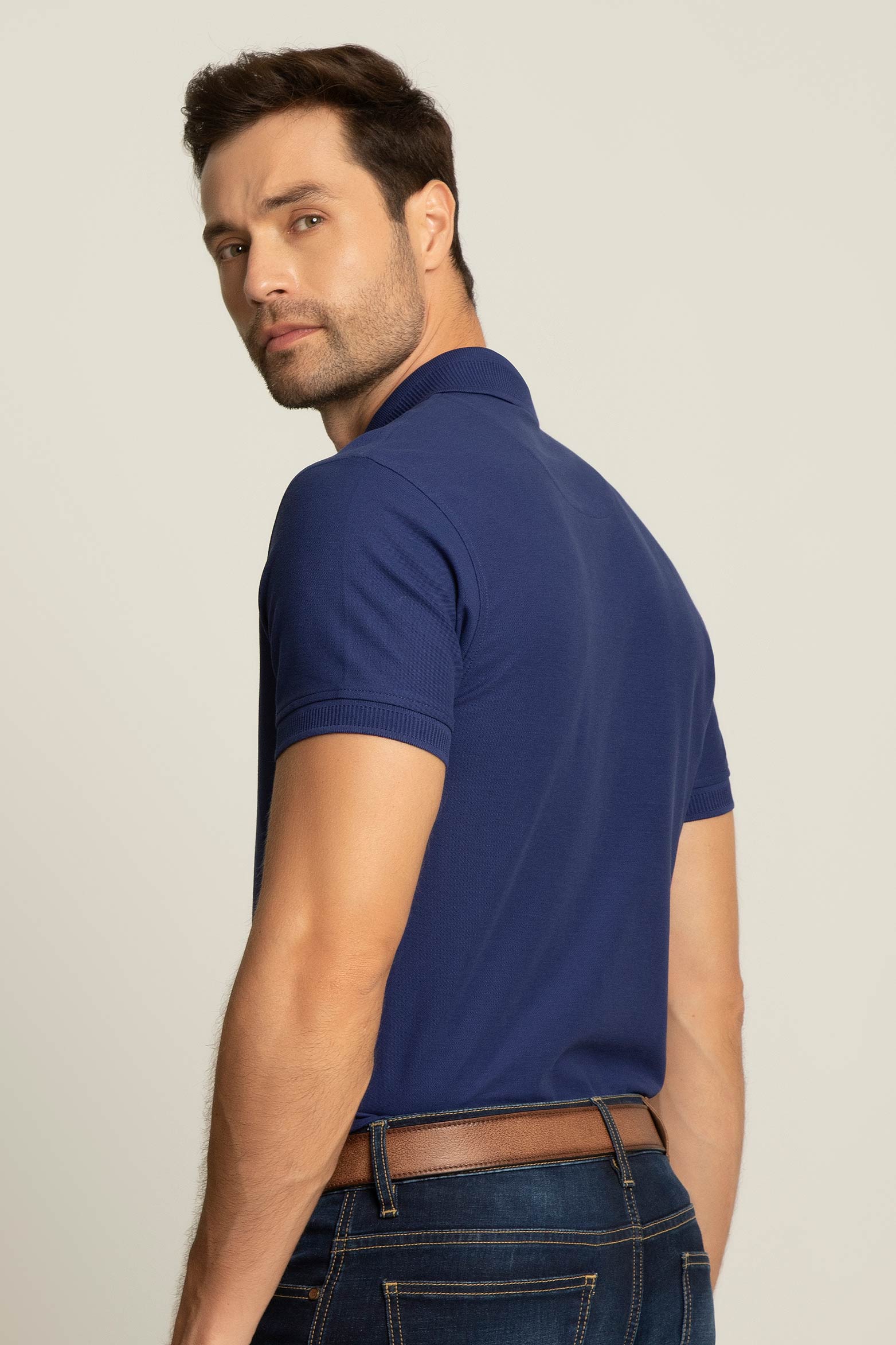 Pima Cotton Casual Polo - Image 4