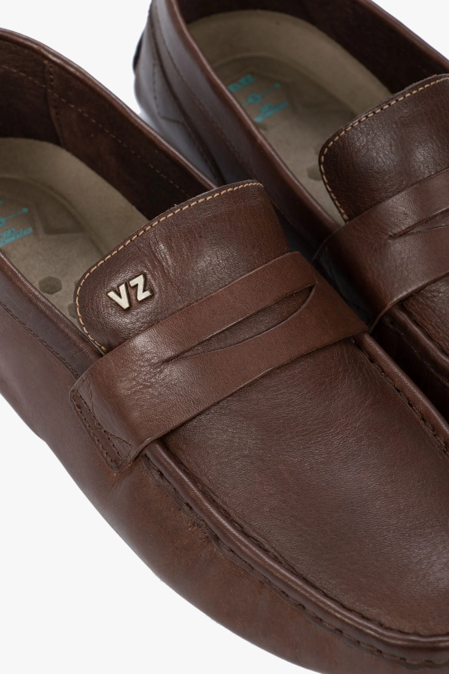 Porto Classic Driver Loafers in Brown Leather - Image 4