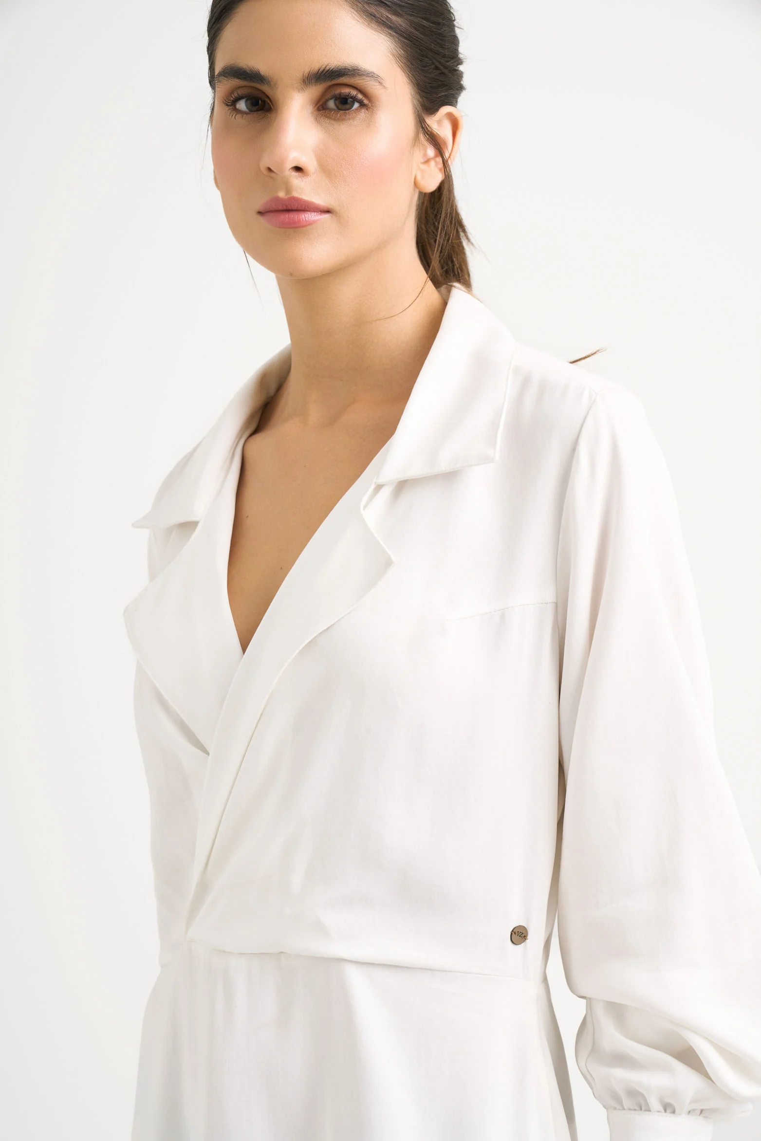 Reflejo Asymmetric Midi Dress for Women - Image 2