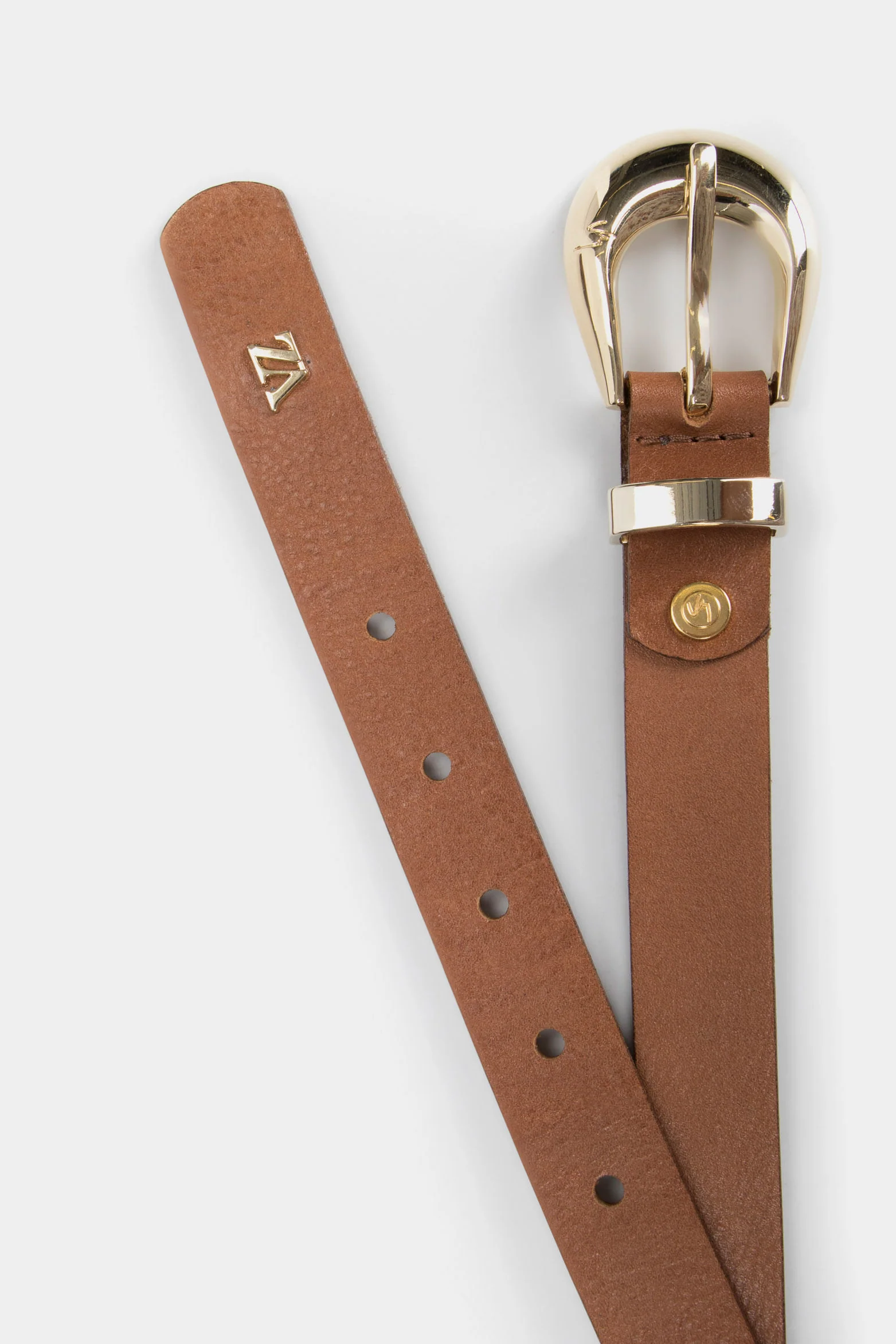 Regular belt engraved leather - Image 2