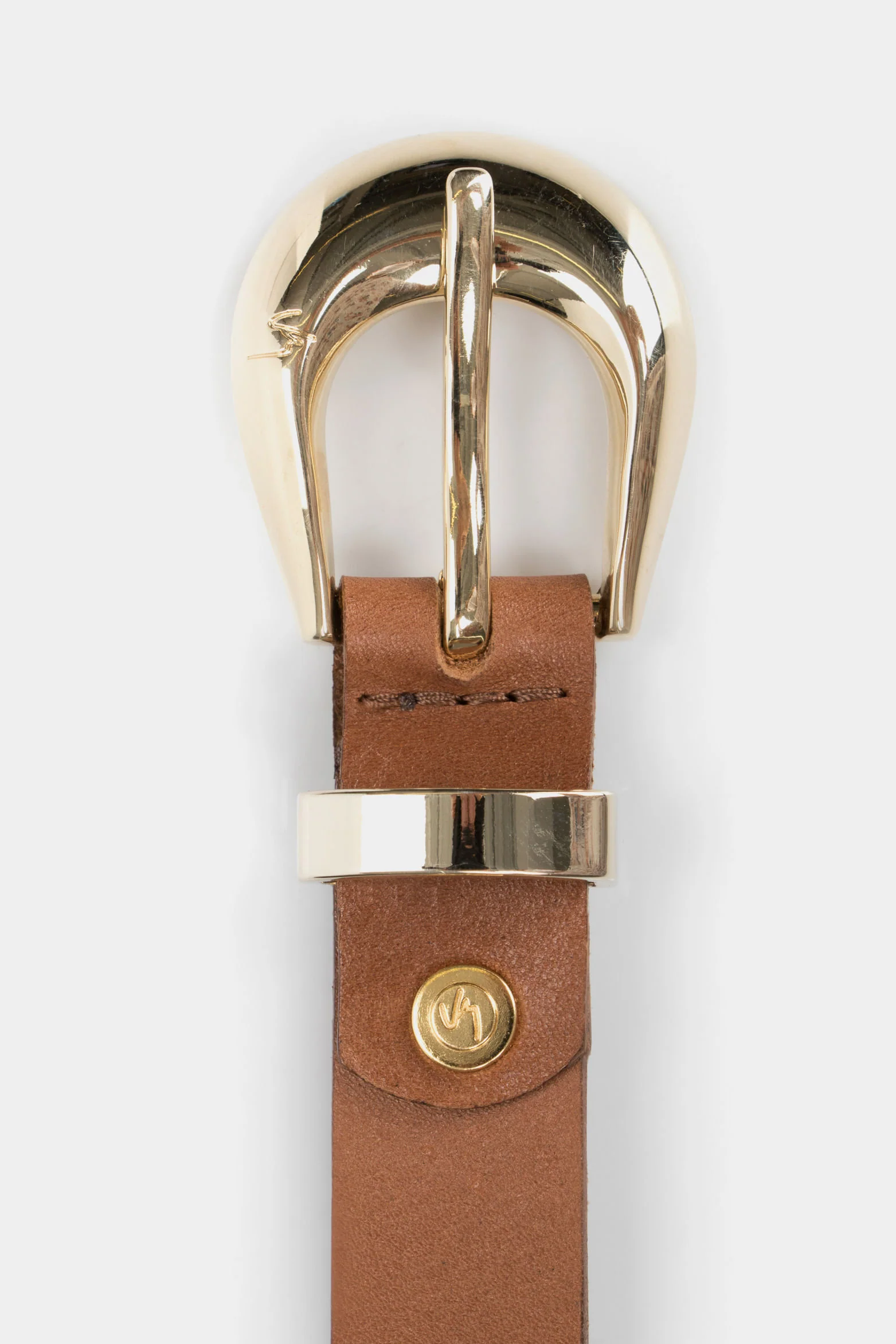 Regular belt engraved leather - Image 3