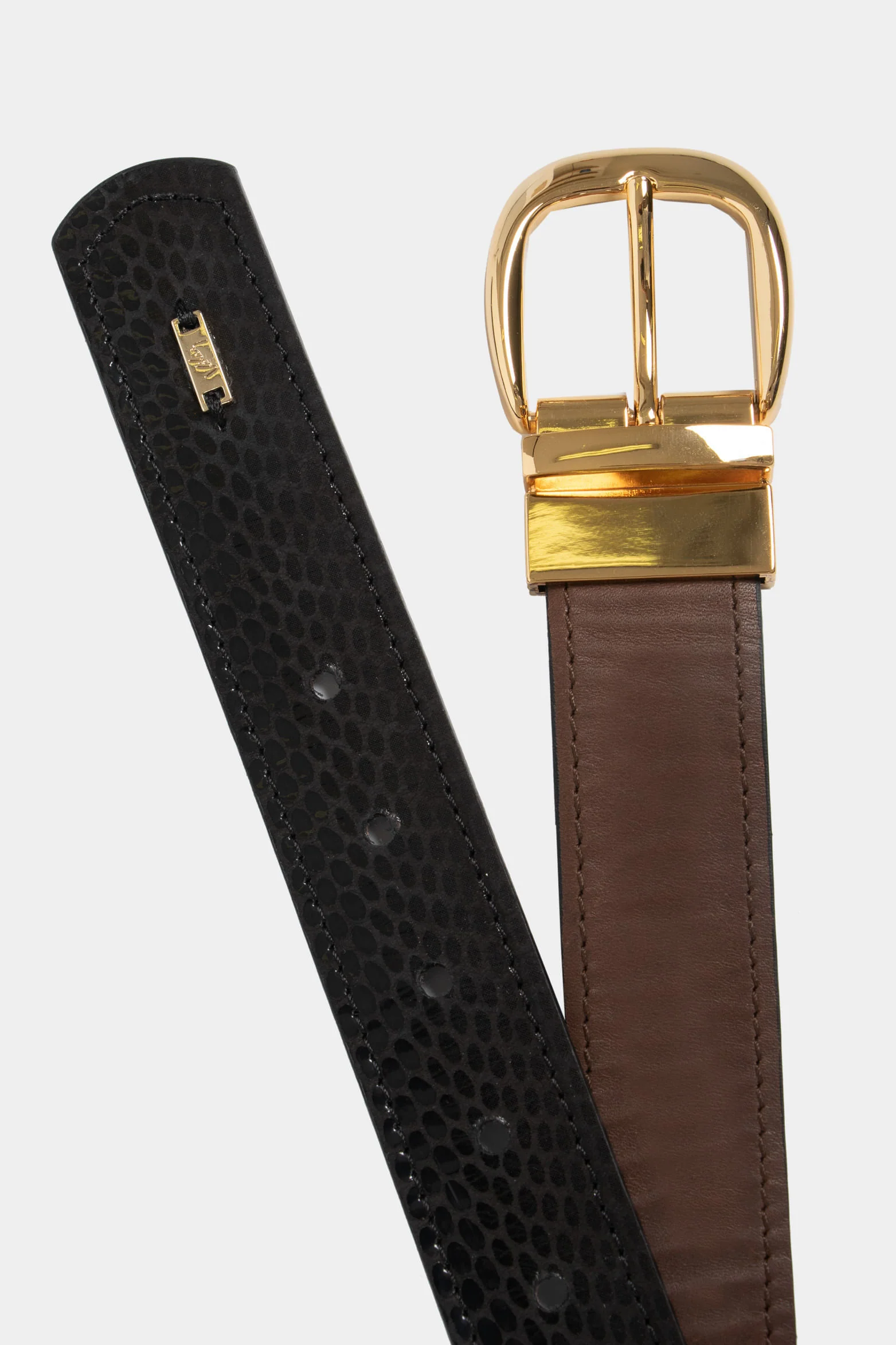 Reversible Leather Belt Captivo - Image 2
