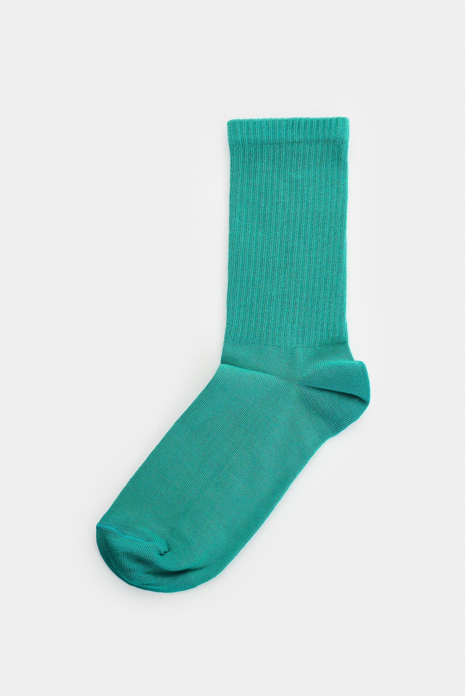 Ribbed mid-calf socks for men sport design - Image 2