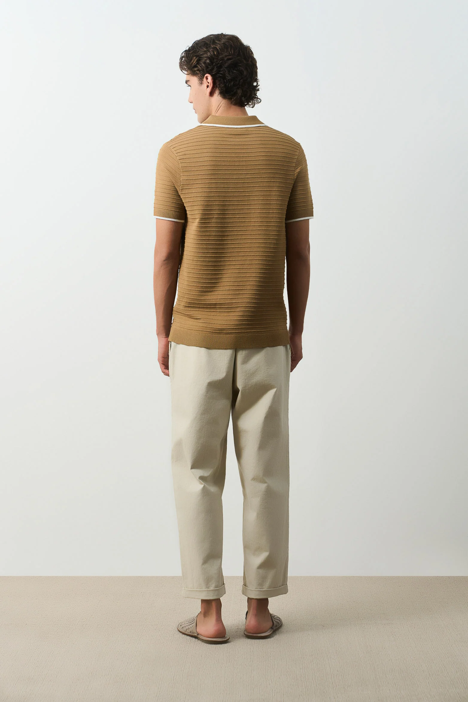 Ruka knit polo for men - Image 3
