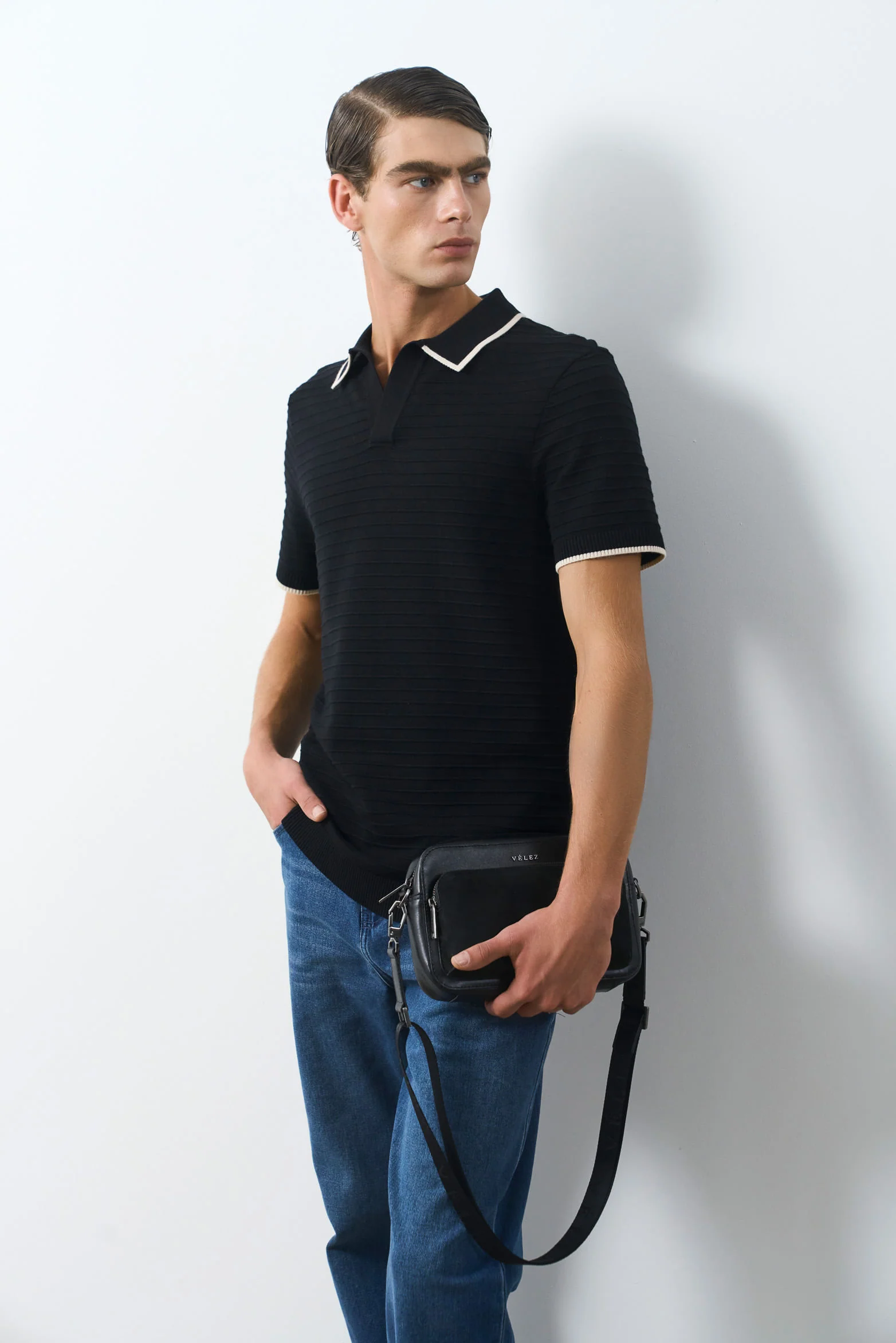 Ruka knit polo for men - Image 6