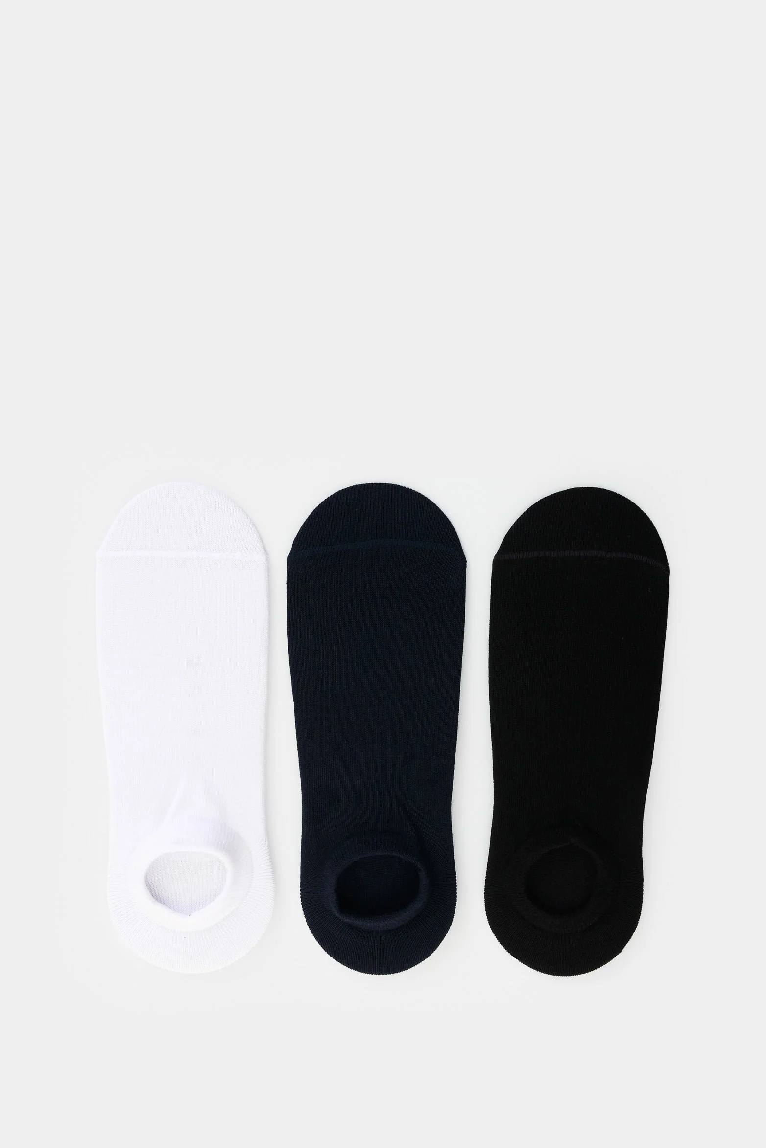 Sevilla no-show socks for men tripack