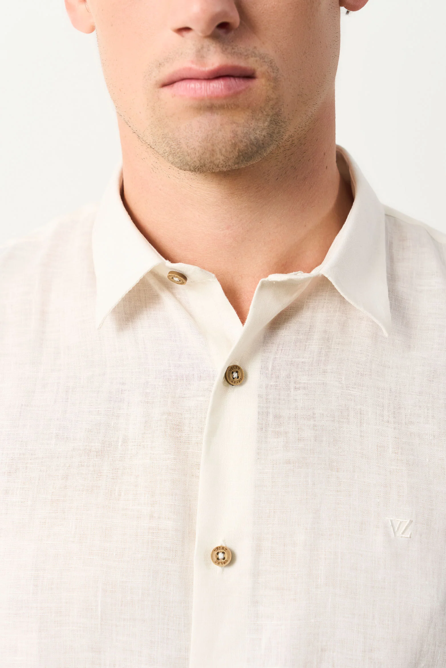 Siena short-sleeve linen shirt for men - Image 5