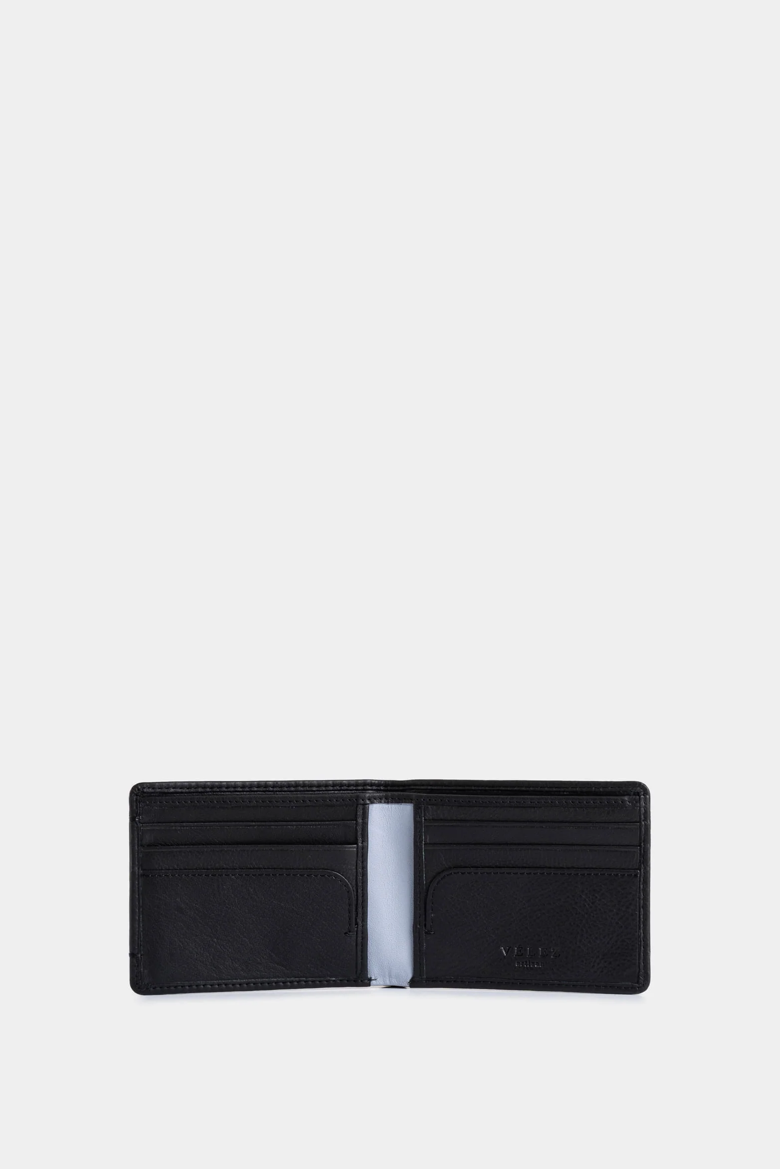 Slim Leather Wallet for Men, Monogram - Image 2