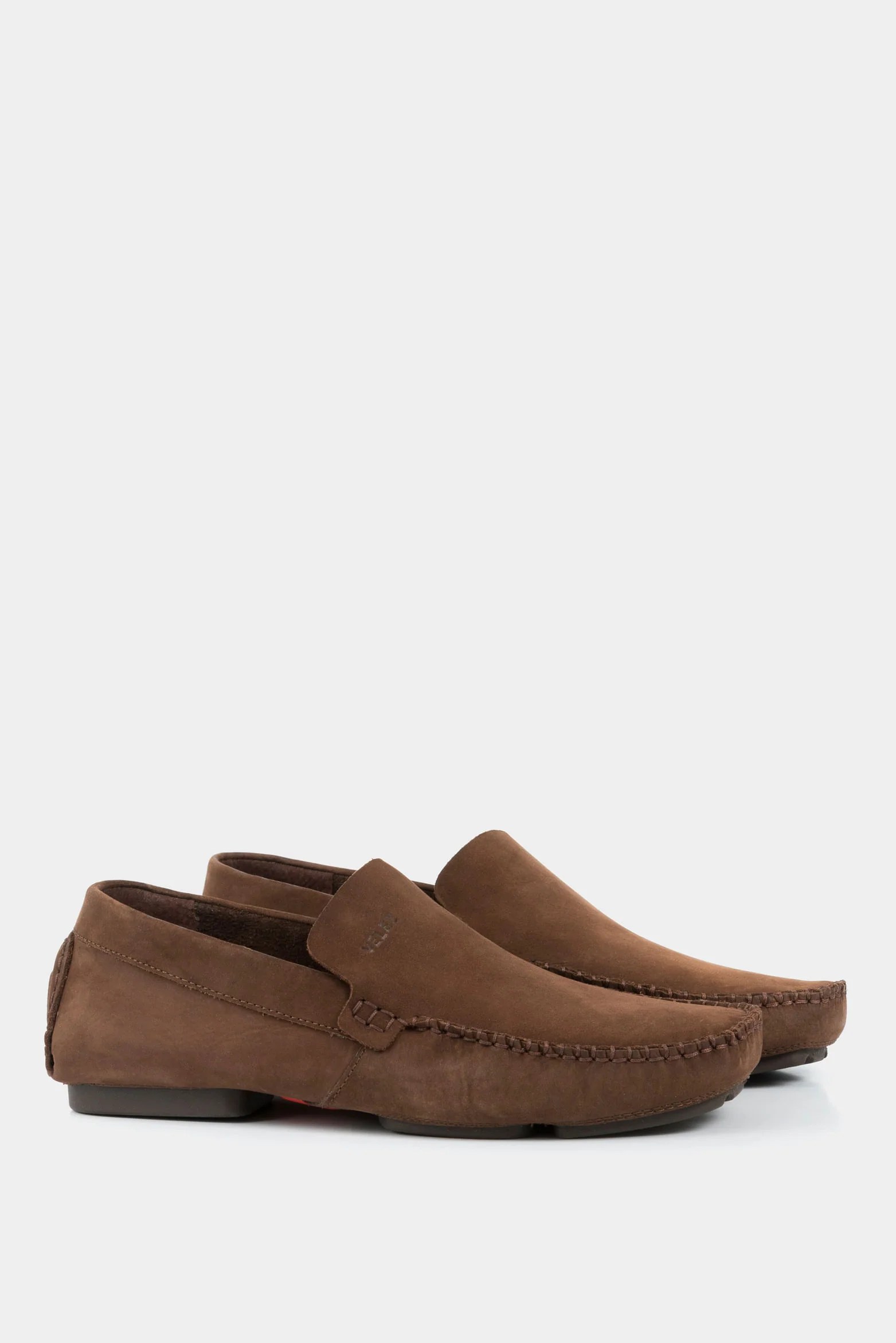 Sport Leather Driver Loafers in Brown - Image 2