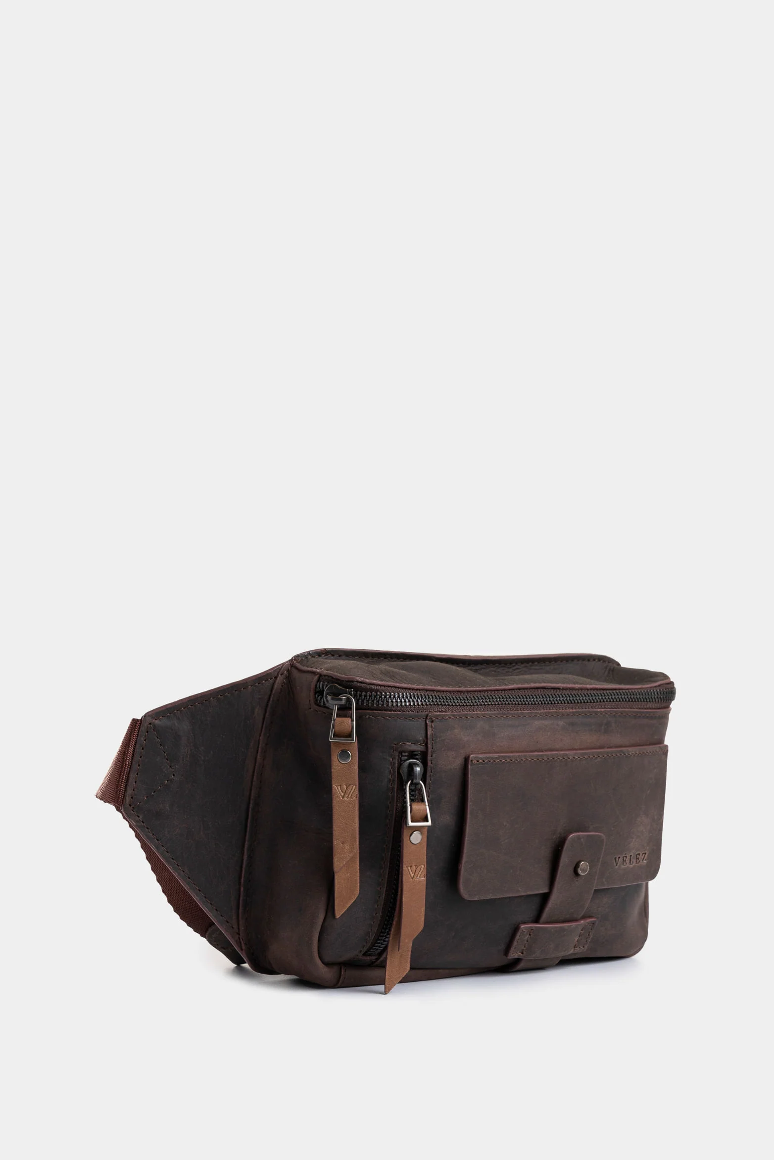 Tacubade casual vintage leather belt bag - Image 2