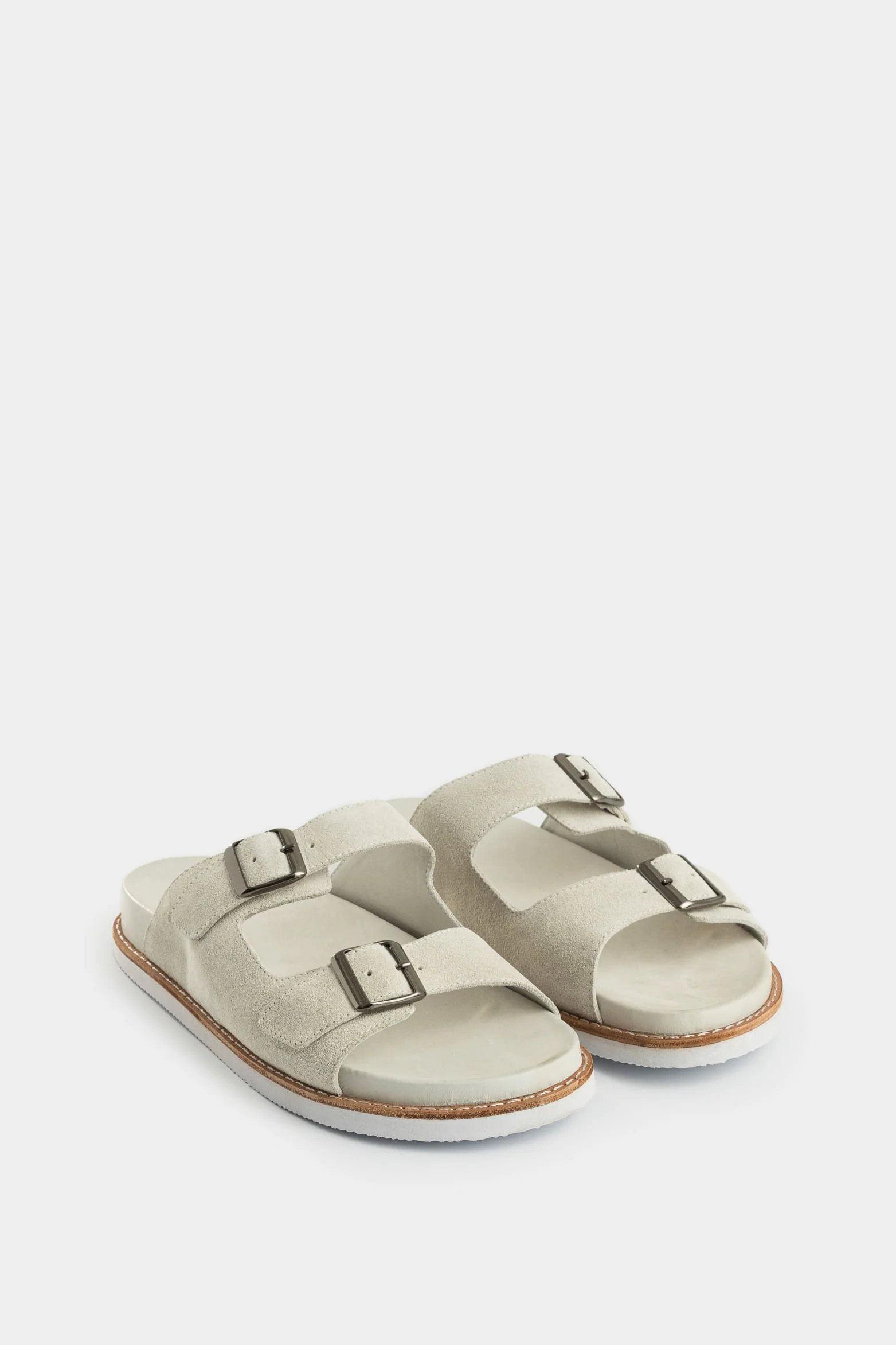 Tapir Flat Leather Sandals for Women with Adjustable Straps - Image 2