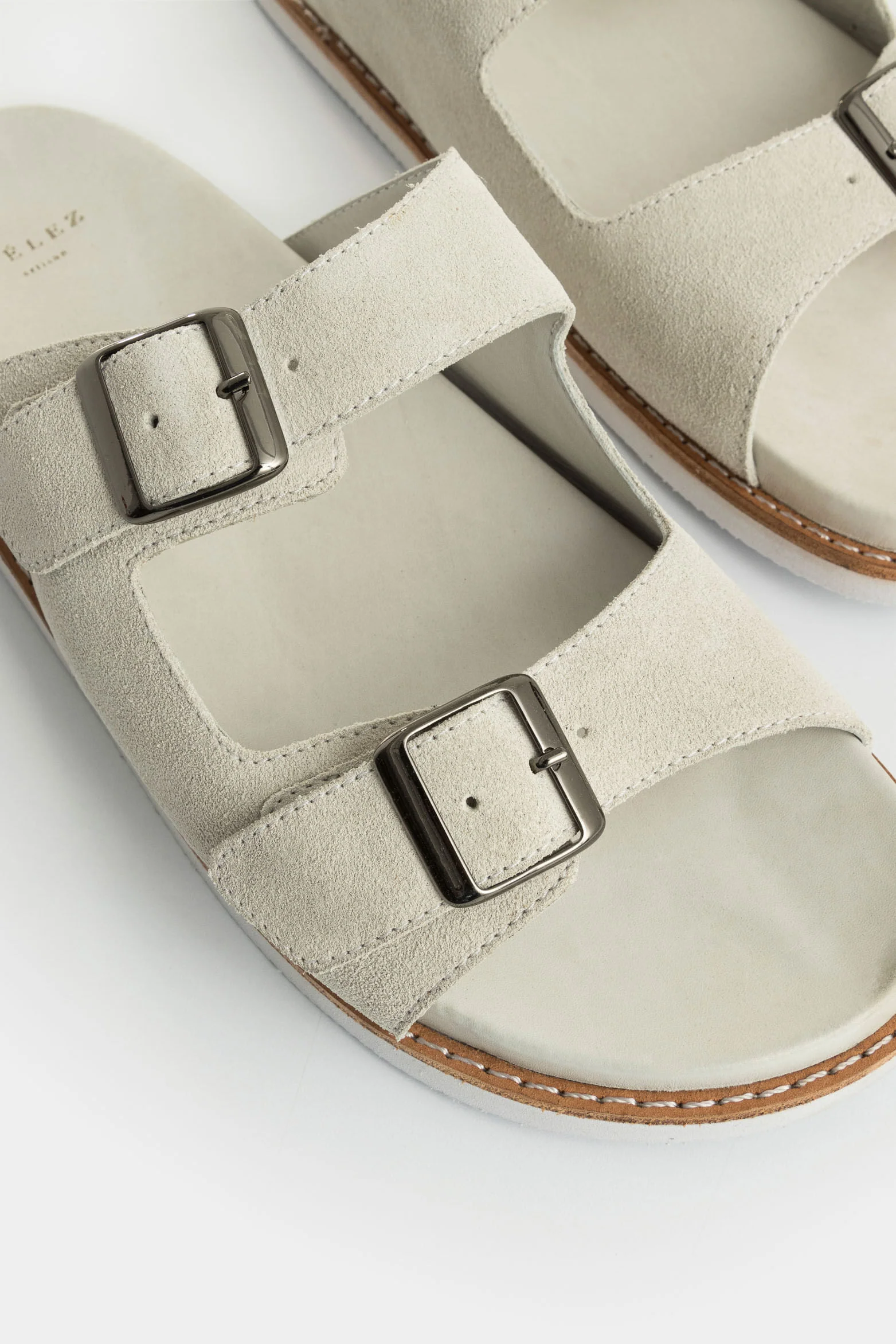Tapir Flat Leather Sandals for Women with Adjustable Straps - Image 5