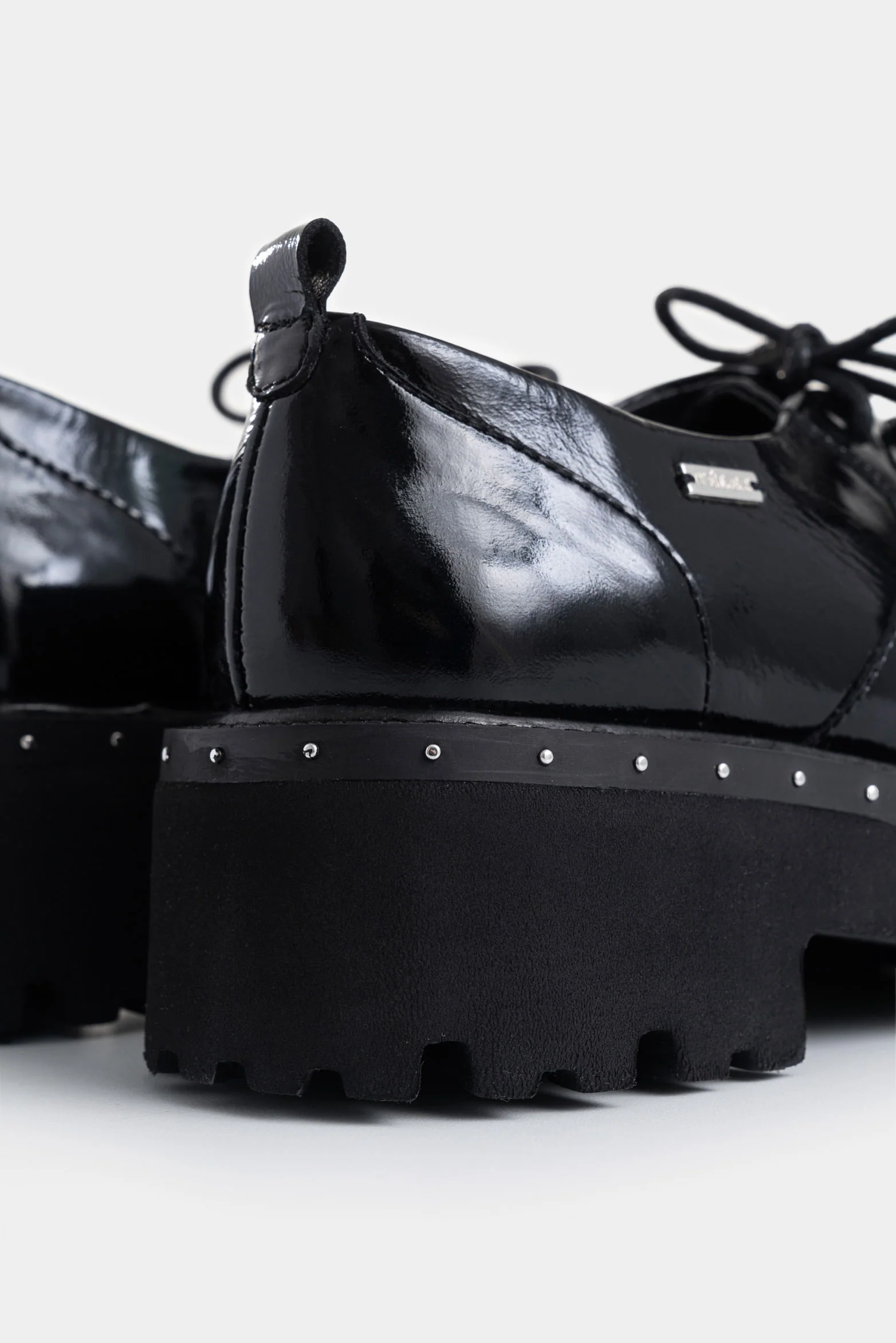 Thalia Corded Leather Shoes for Women with Chunky Silhouette - Image 5