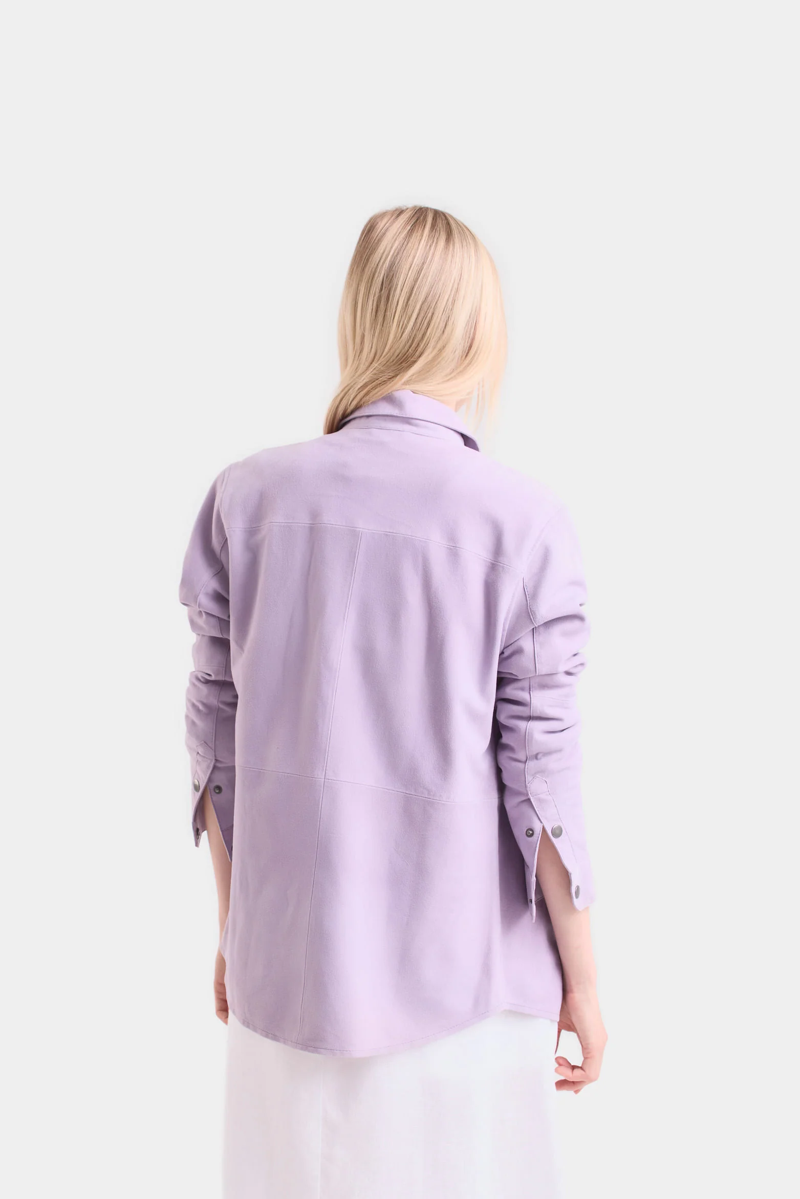 Thalia Suede Shirt for Women with Relaxed Fit - Image 5