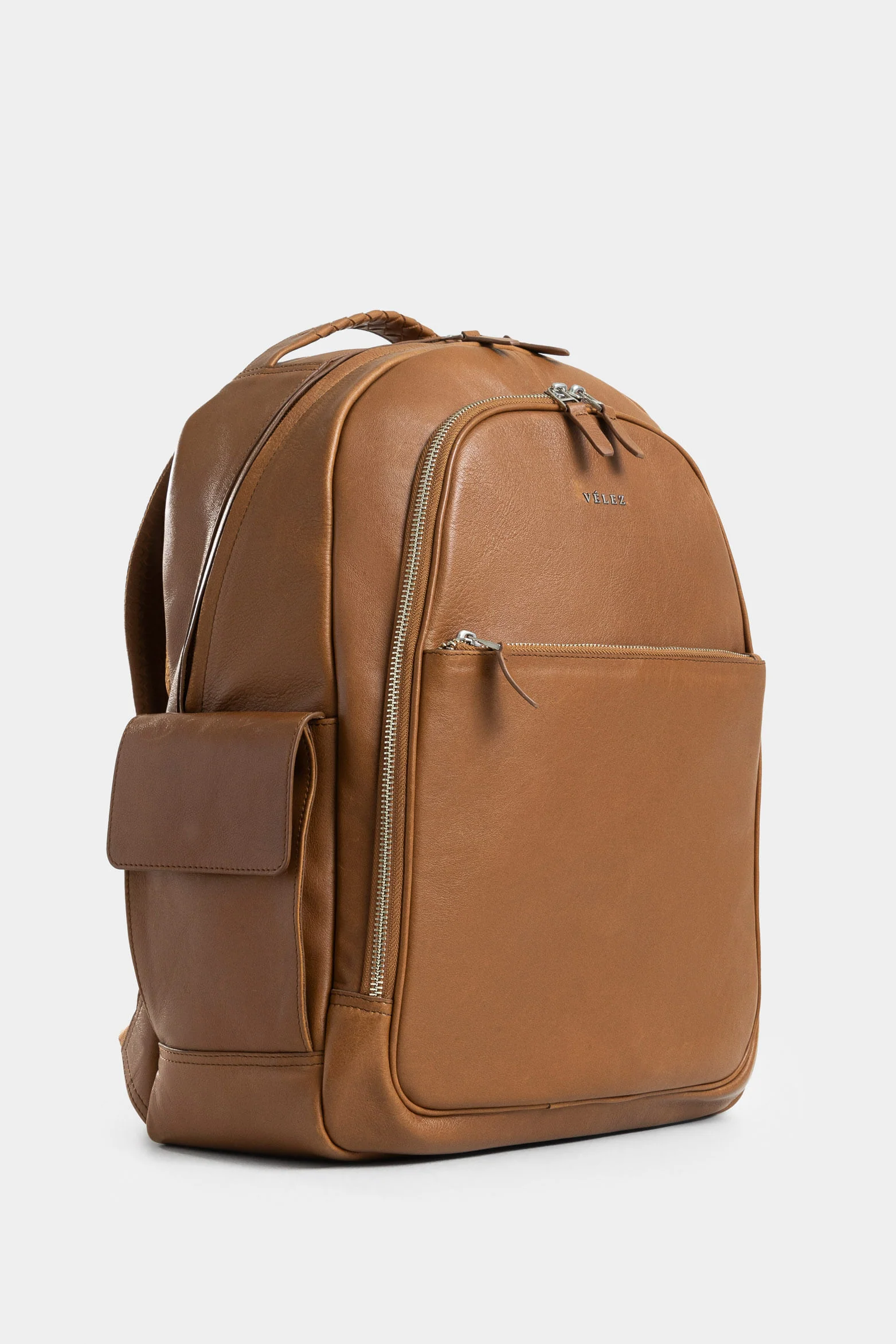 Tropical Escape 2.0 Leather Backpack for Men with Side Pocket - Image 2