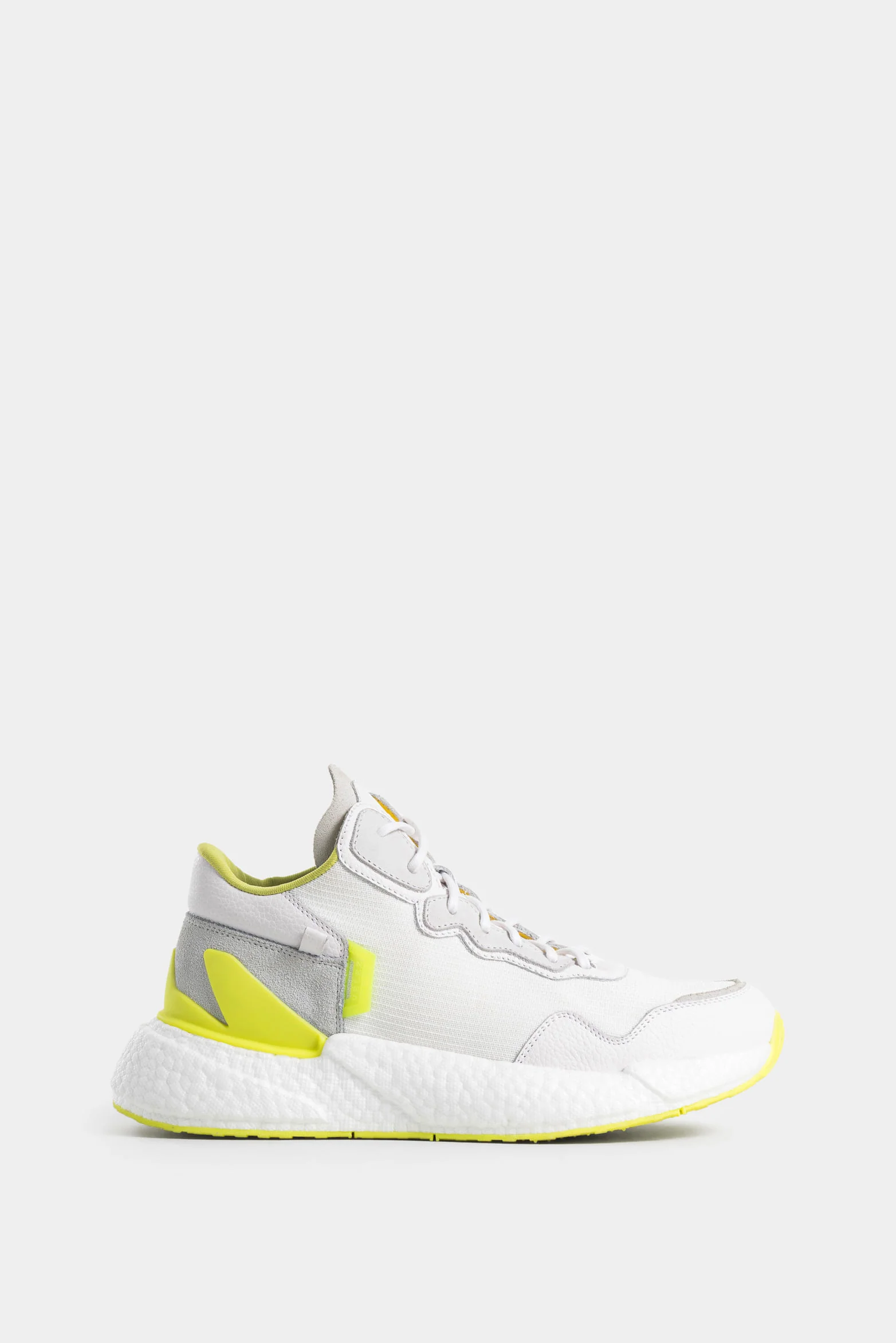 Urban Silhouette Bolet Leather and Canvas High-Top Sneakers for Women