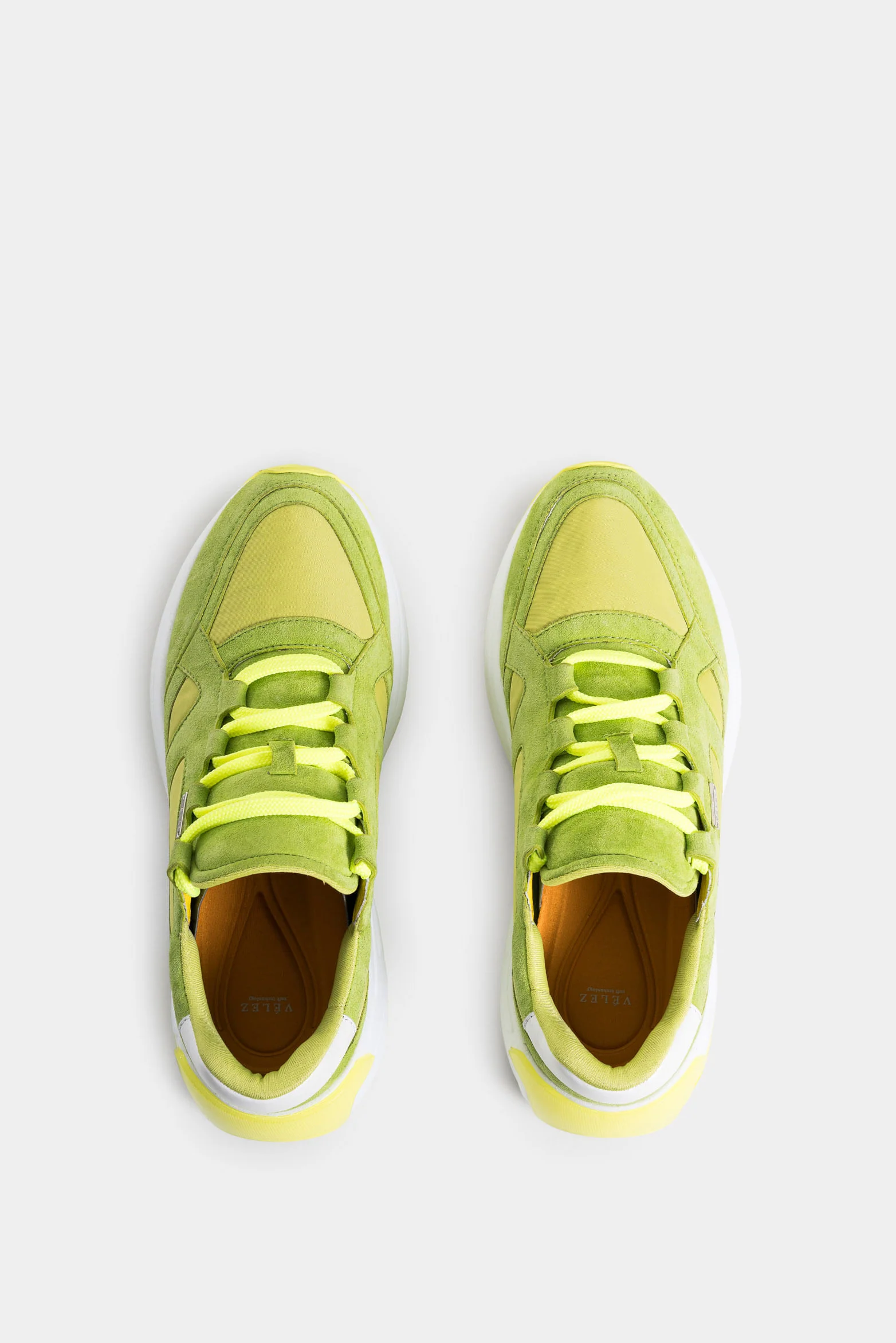 Urban Silhouette Suede and Canvas Sneakers for Women - Image 4