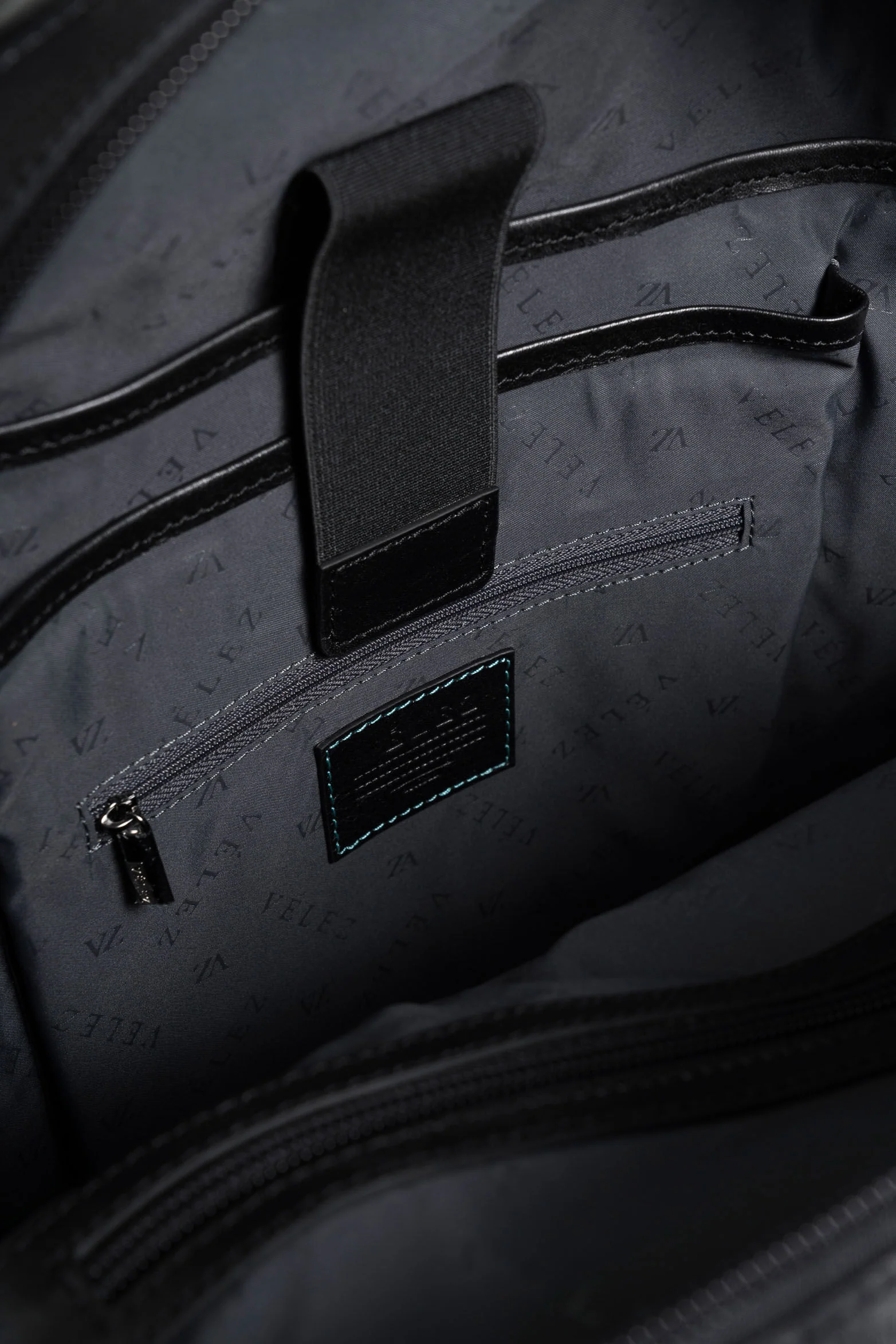 Waterproof 2 Leather Backpack for Men with TwoWay Zipper - Image 5